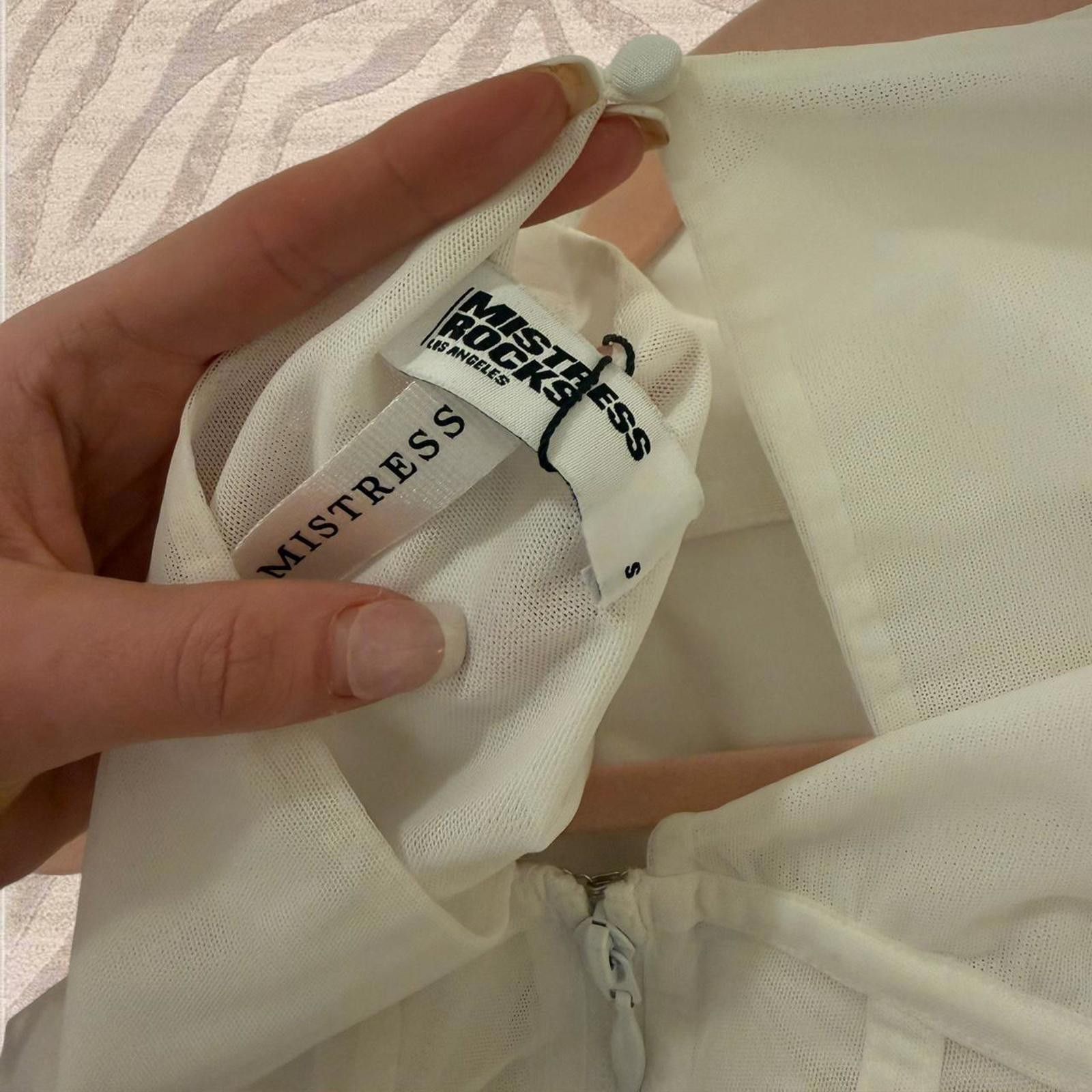 Other Mistress rocks, White structured corset top Size ONE SIZE - 5 Thumbnail