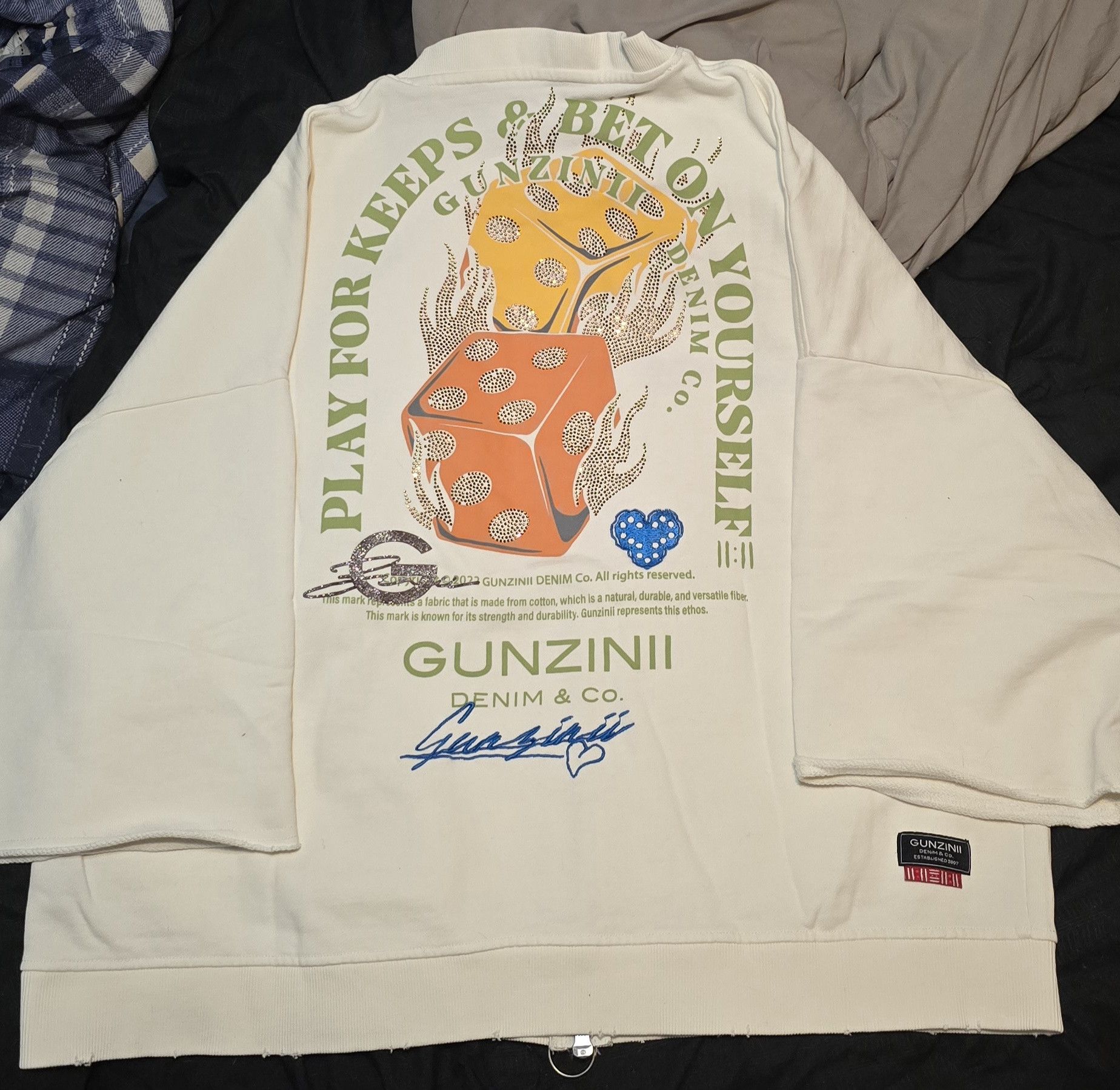 Other Gunzinii "Play For Keeps Bet On Yourself Size US XL / EU 56 / 4 - 2 Thumbnail