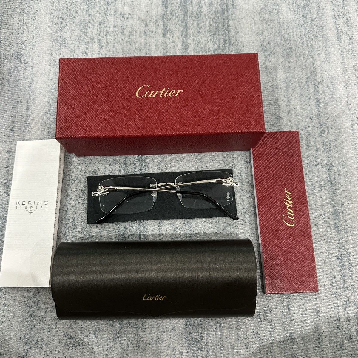 Cartier CARTIER CT0281O 002 EYEGLASSES Size ONE SIZE - 3 Thumbnail