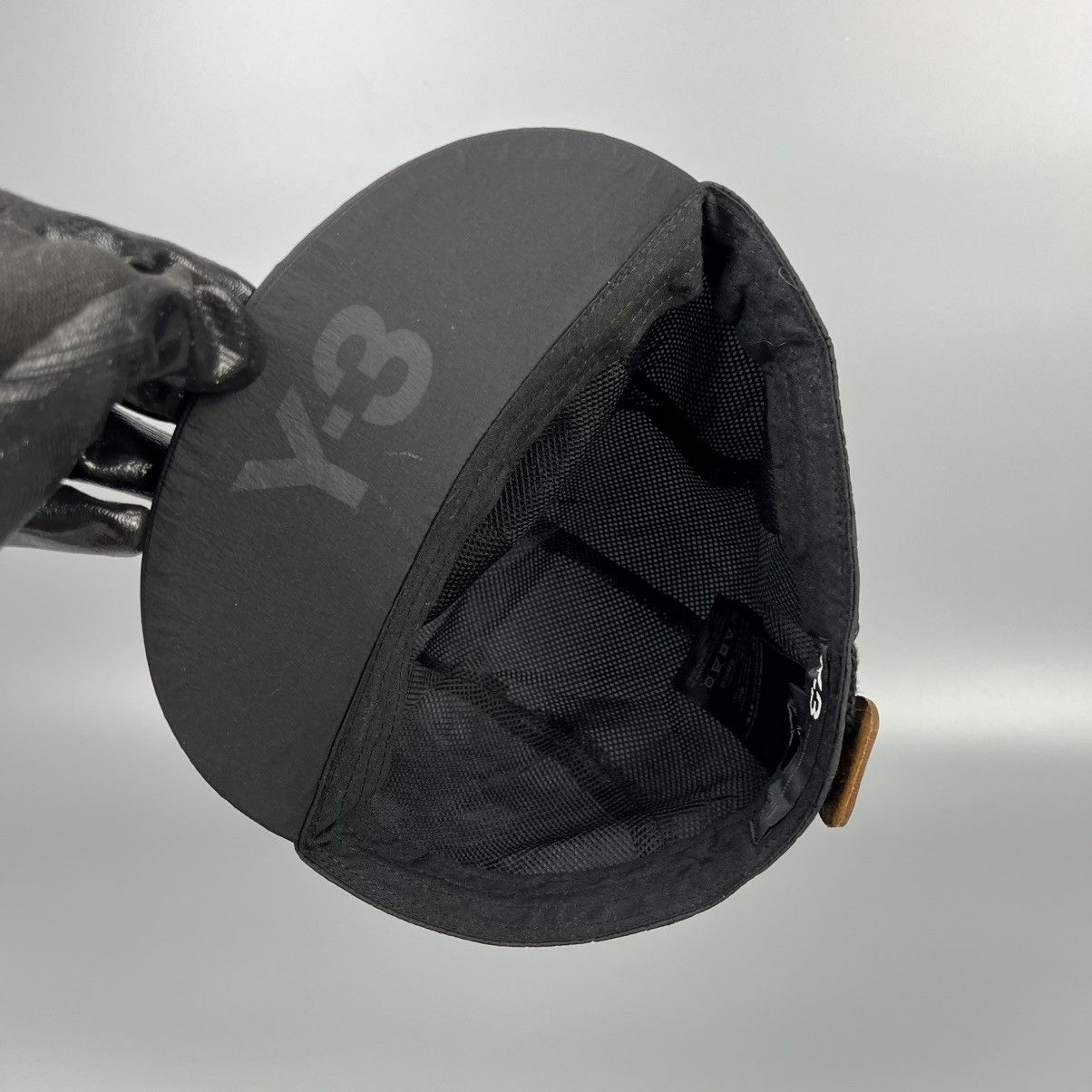Y-3 Y-3 Nylon bicycle black to black Logo - Hat Size ONE SIZE - 5 Thumbnail