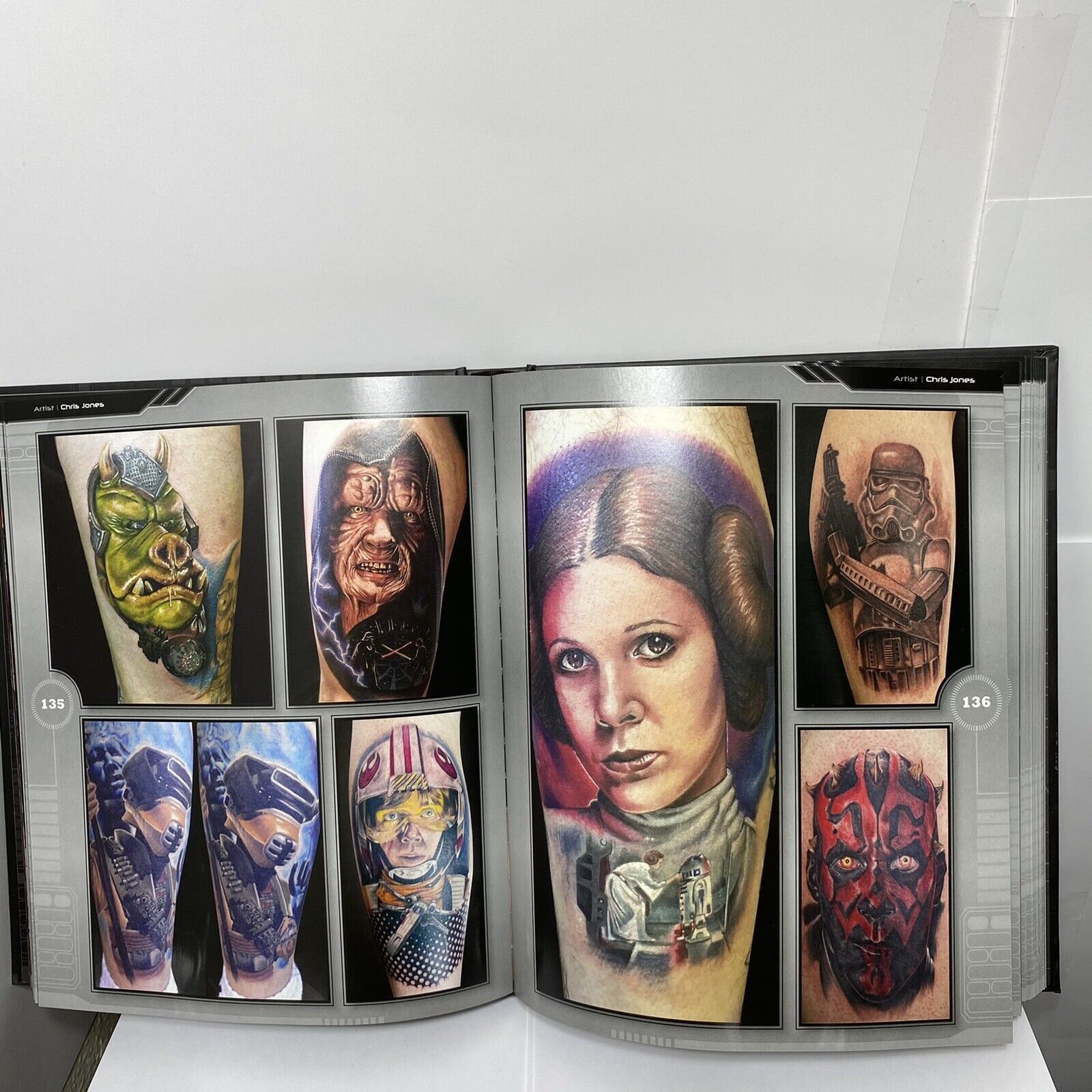 Star Wars Star Wars Tattoos Coffee Table Book Force In The Flesh Vol 2 Size ONE SIZE - 3 Thumbnail