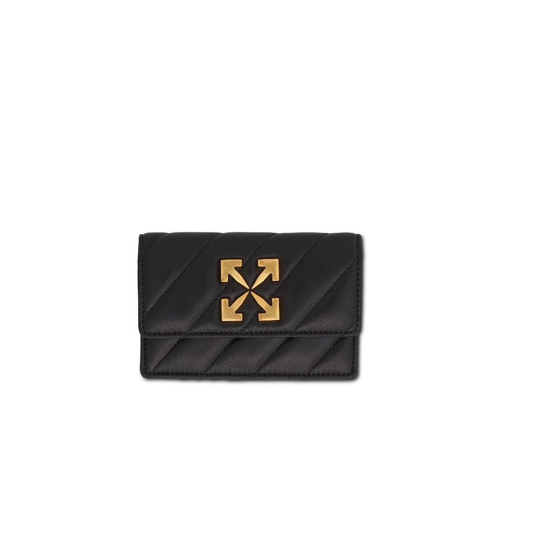 Off-White o1mle0425 Size: OS / Jackhammer Flat Card Case in Black Size ONE SIZE - 1 Thumbnail