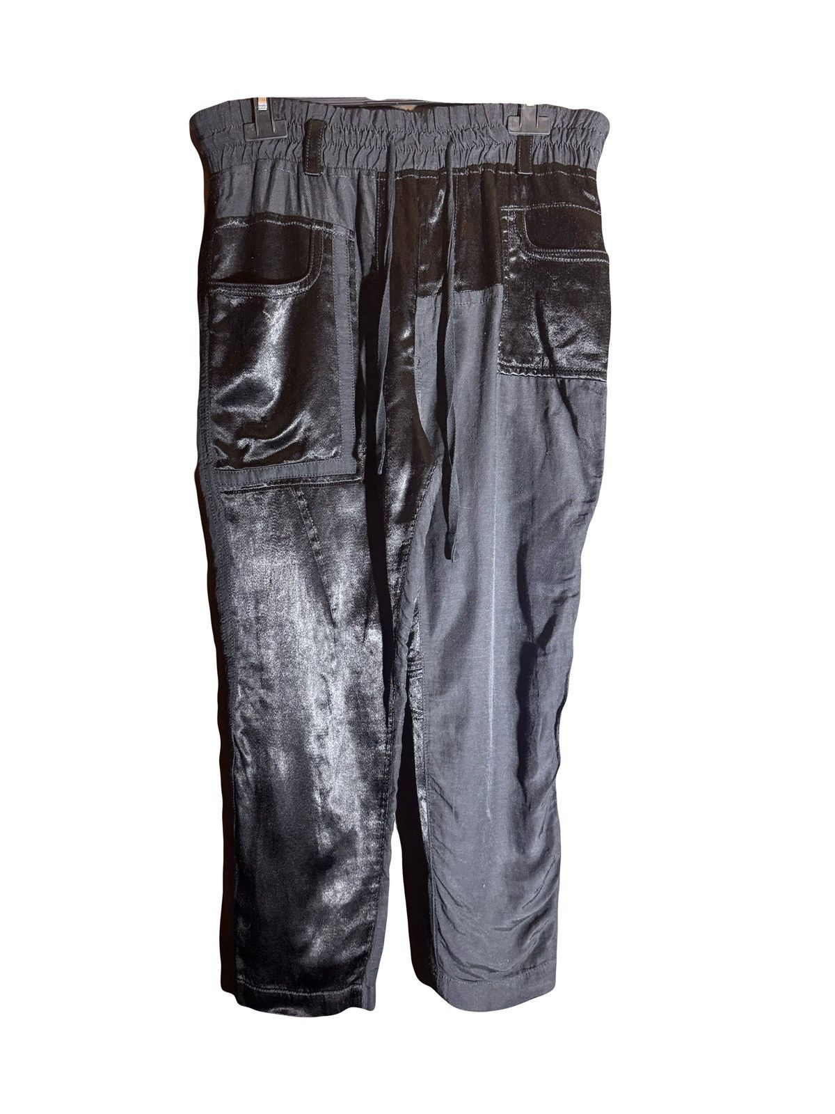 Haider Ackermann haider ackermann patchwork satin joggers biker pants 38 Size 27" / US 4 / IT 40 - 1 Thumbnail