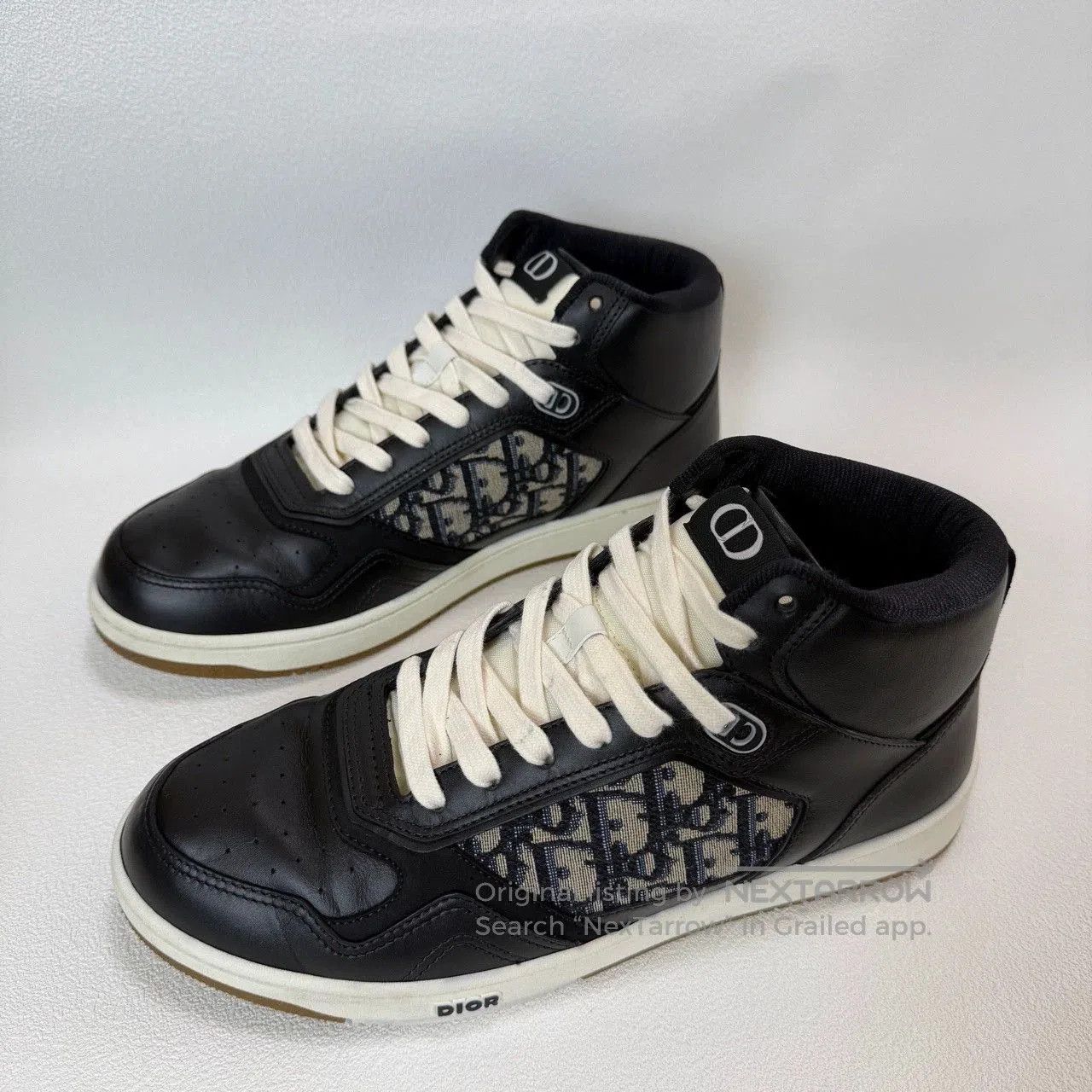 Dior dior black b27 mid-top sneakers. Size US 9 / EU 42 - 1 Thumbnail