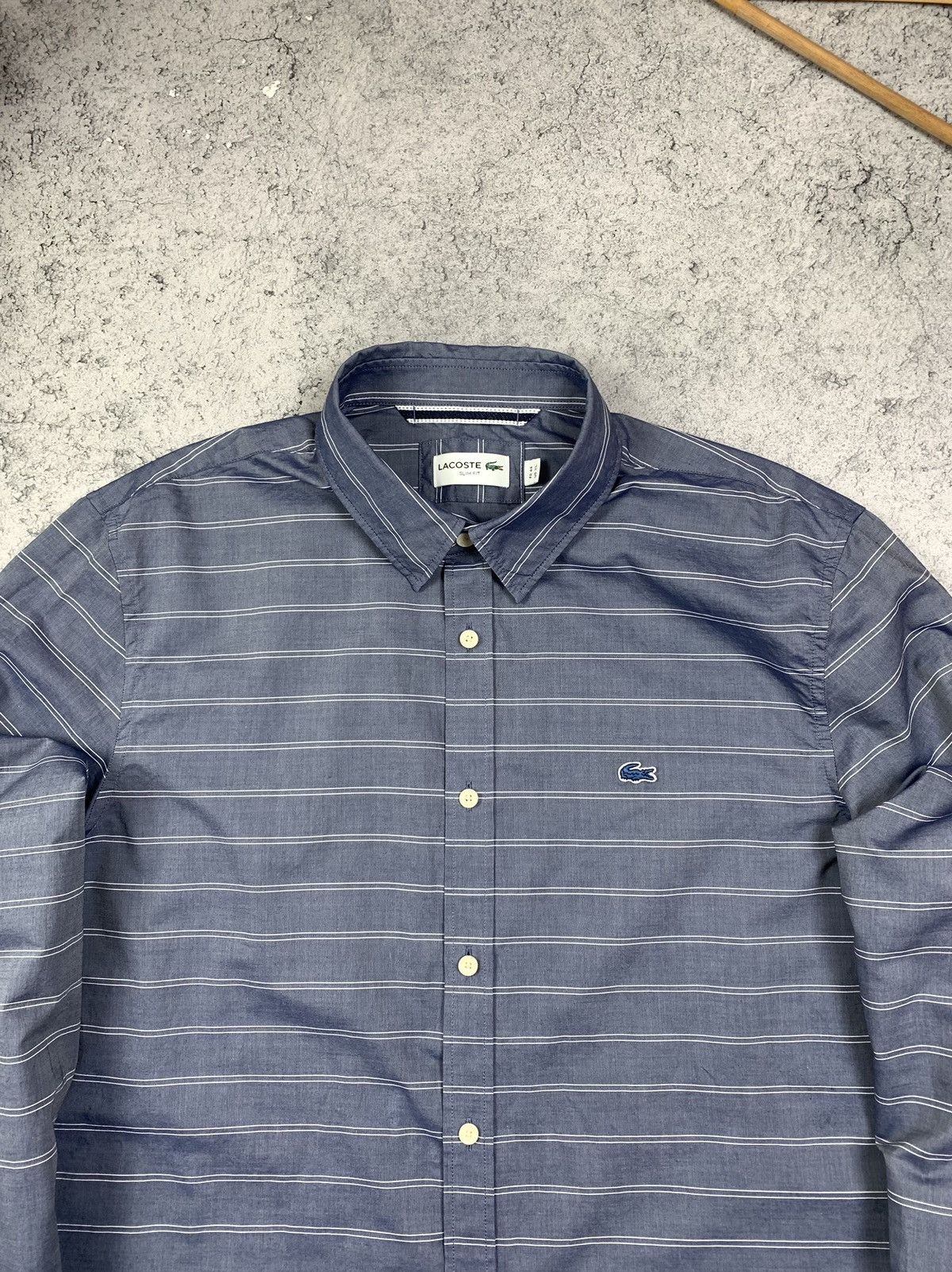 Lacoste Lacoste Long Sleeve Button Shirt Mens Slim Fit Size XL Size US XL / EU 56 / 4 - 3 Thumbnail