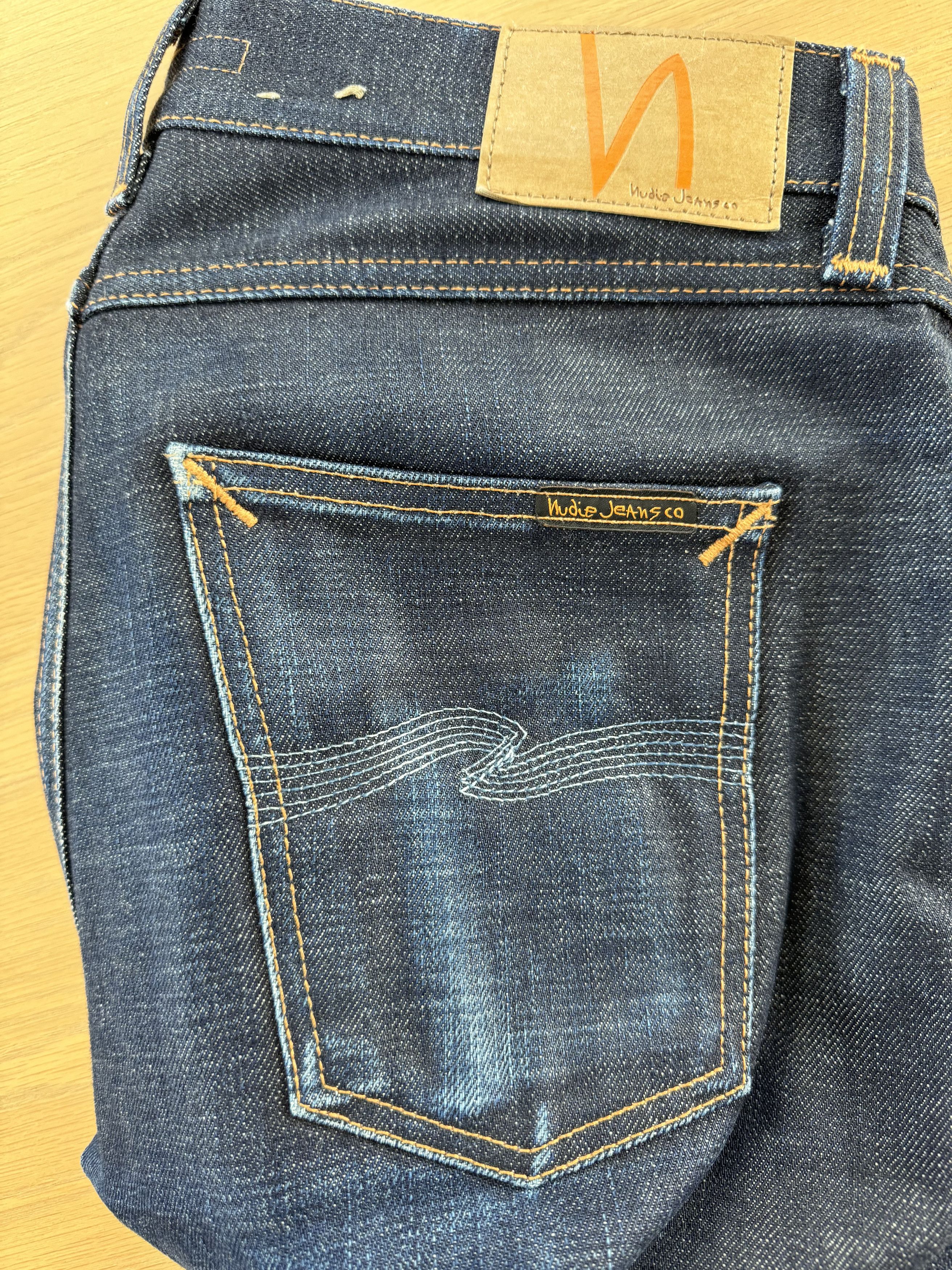 Nudie Jeans Nudie Jeans - Steady Eddie II - Dry Ace Selvage - 28x30 Size US 28 / EU 44 - 8 Thumbnail