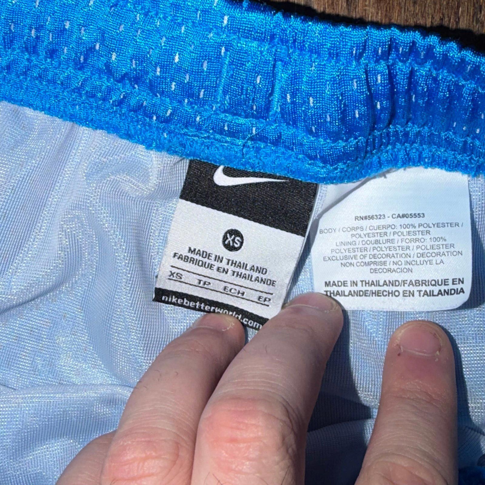 Nike Nike Blue Dazzle Shiny Volley Shorts Mens XS Y2K 90s Rare Size US 28 / EU 44 - 2 Thumbnail
