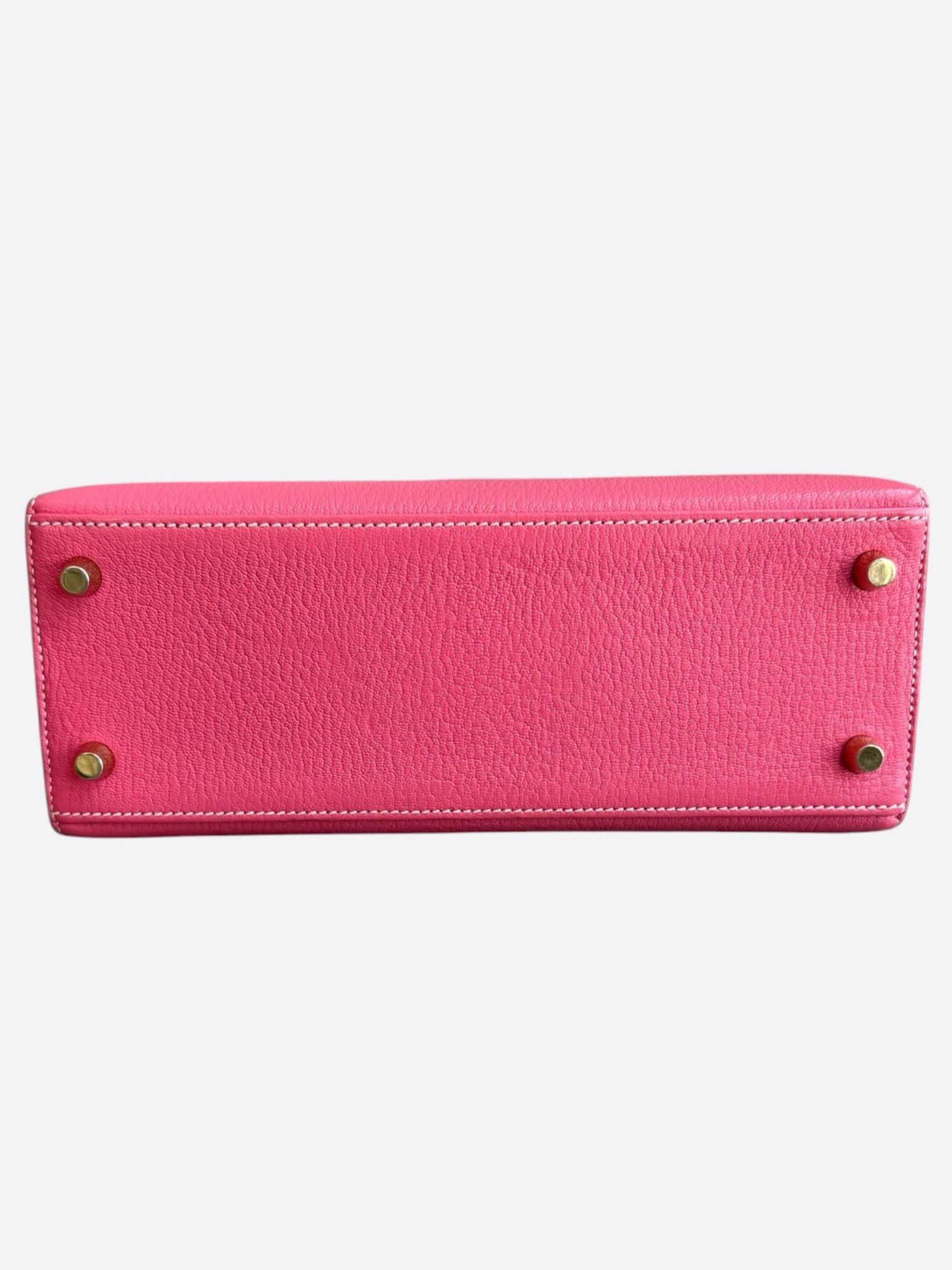 Hermes Bubble Gum & Barbie Pink Epsom & Gold Hardware Kelly 25 Size ONE SIZE - 5 Thumbnail