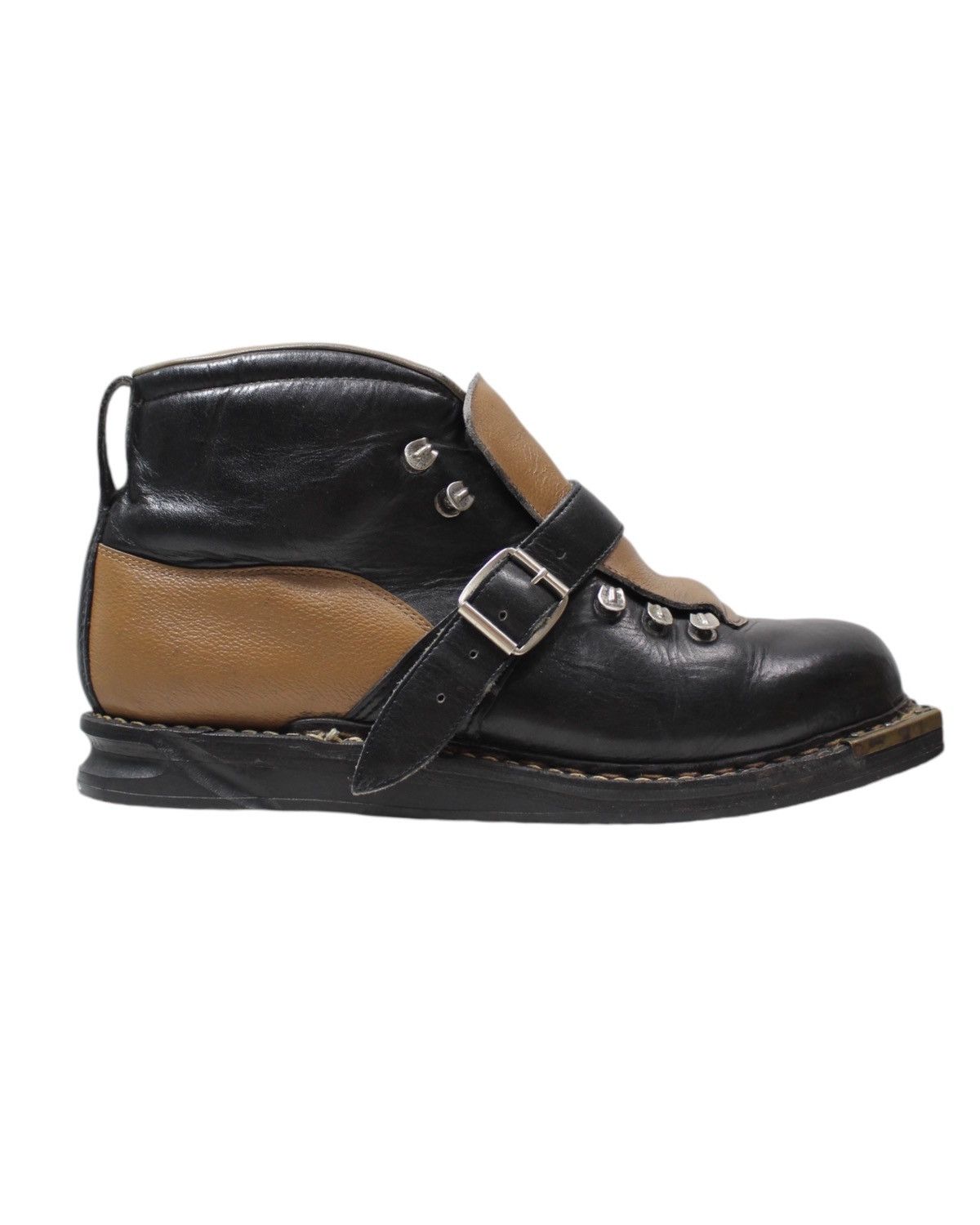 Vintage 1960S KRISTIANIA LEATHER SKI BOOTS Size US 10 / EU 43 - 2 Thumbnail