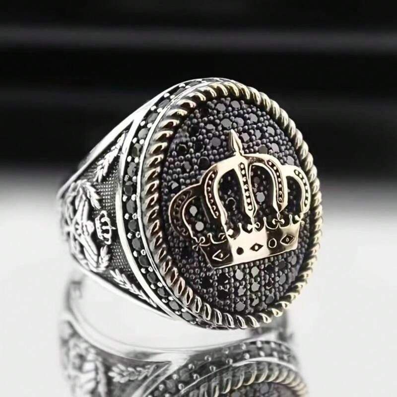 Jewelry x Vintage 2000S Retro Silver Y2K Ring, Men's