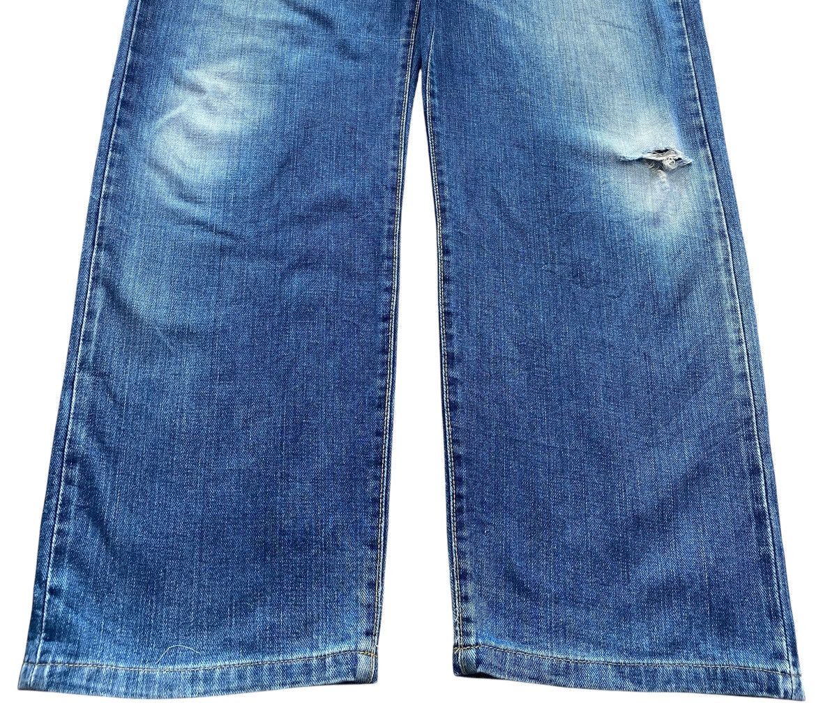 Japanese Brand Japanese Brand Faded Wash Ripped Straight Leg Style Jeans Size US 30 / EU 46 - 5 Thumbnail