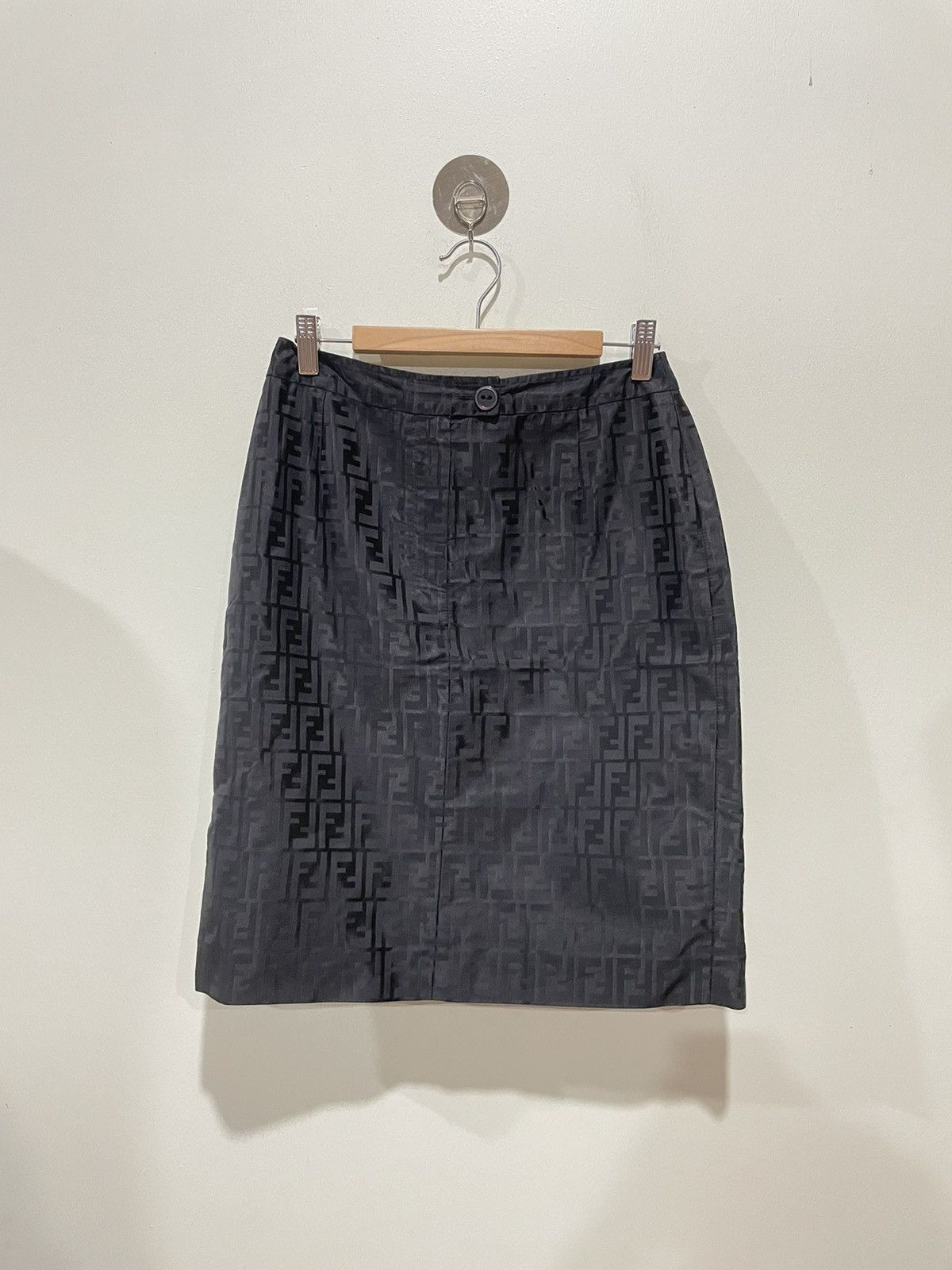 Fendi Fendi zucca Mini skirt Size 28" / US 6 / IT 42 - 1 Thumbnail