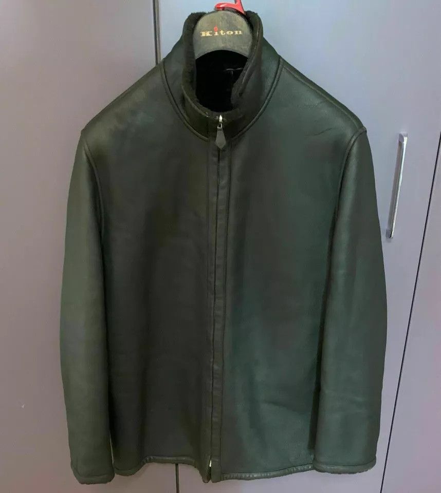 Original HERMES 2-1 Shearling Jacket Gr.50 US.40 $18,000 USD