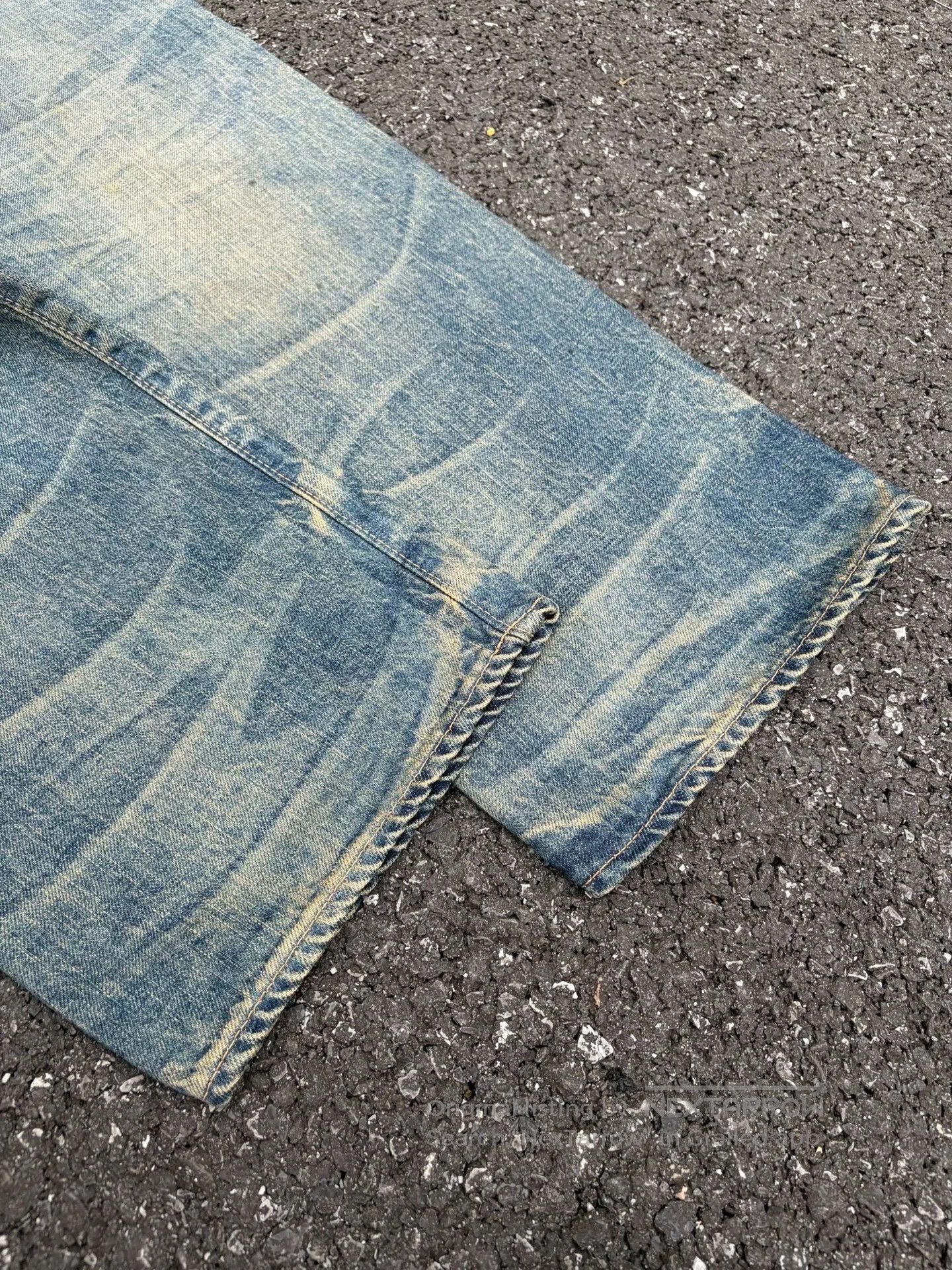 Vintage Vintage Anarchrom Washed Blue Jeans. Size US 31 - 8 Thumbnail