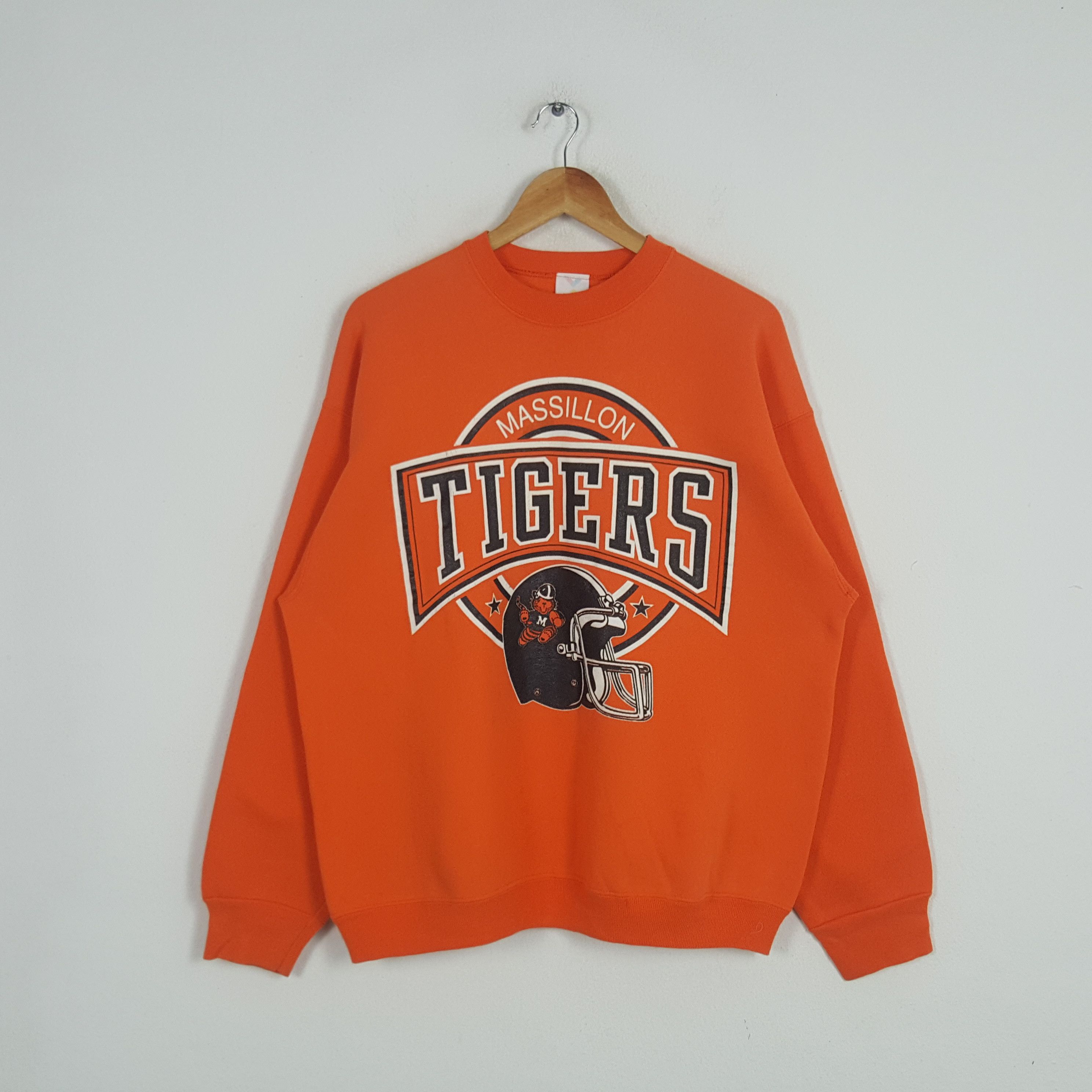 NFL × Vintage Vintage Tiger Massillon American Football Team Sweatshirt Size US L / EU 52-54 / 3 - 1 Thumbnail