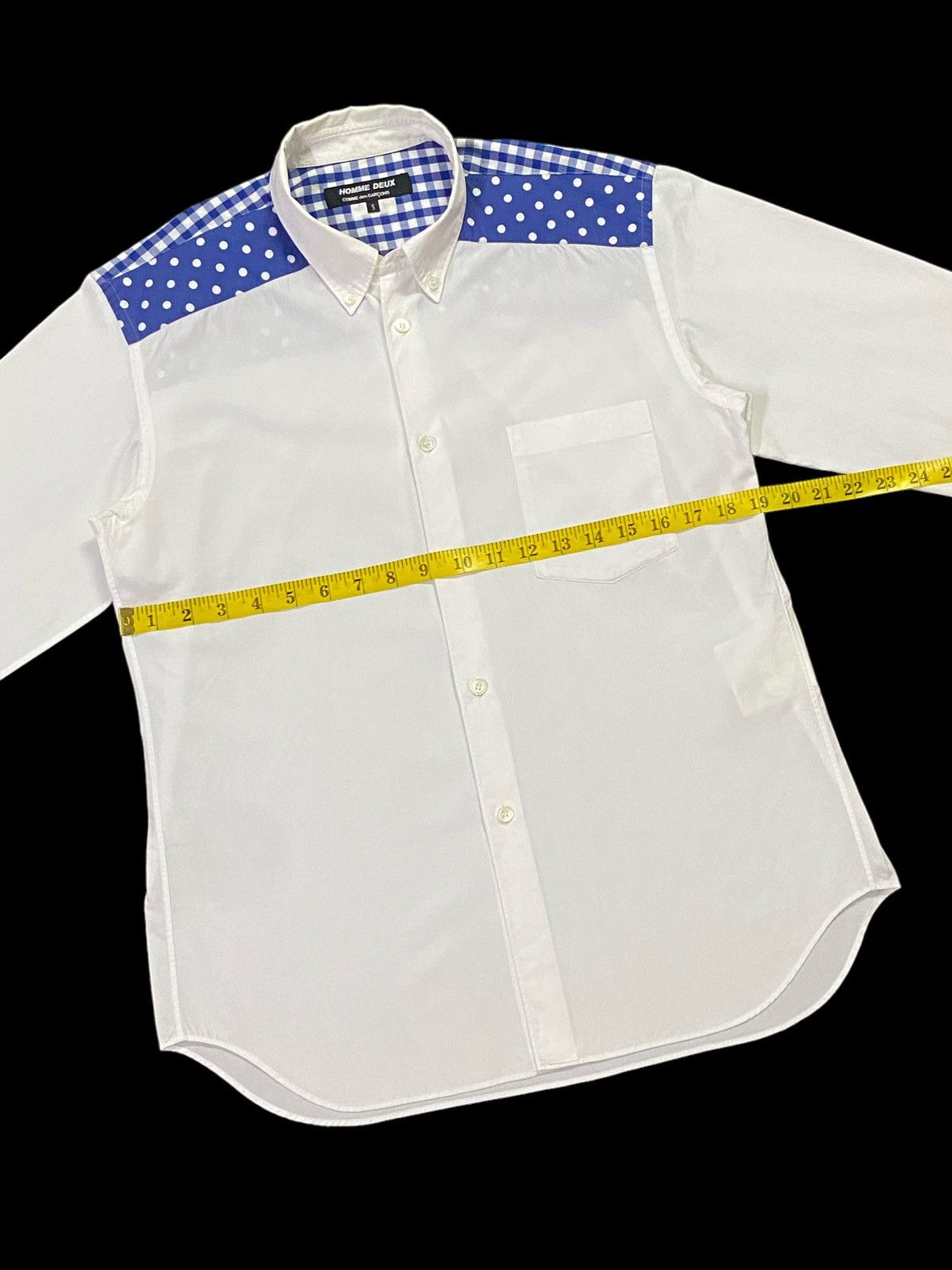 Comme des Garcons AD2013 Comme Des Garçons Homme Deux Shirt Button Ups Size US S / EU 44-46 / 1 - 6 Thumbnail