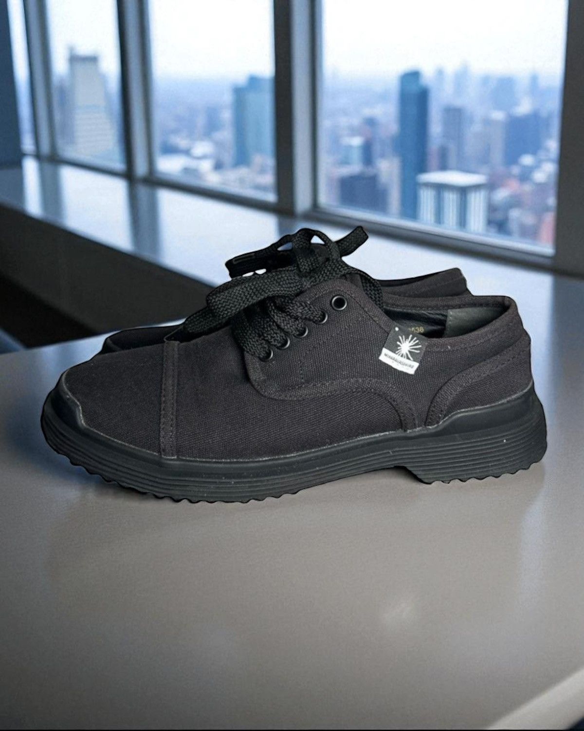 GU × Maison MIHARA YASUHIRO GU x Mihara Yasuhiro Canvas Derby | Rare Street Sneaker Size US 7.5 / EU 40-41 - 1 Thumbnail
