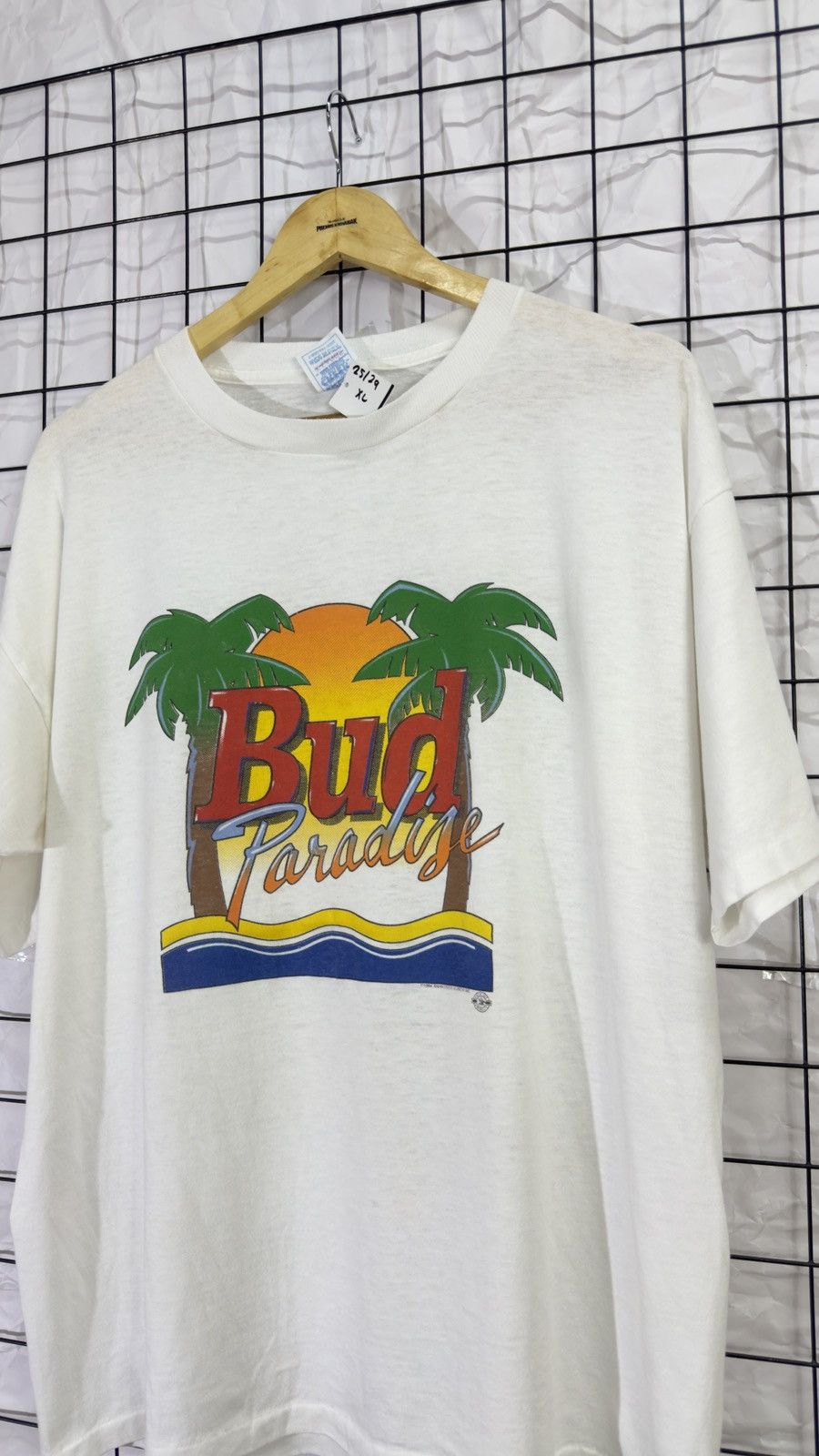 Vintage Vintage 1994 budweiser promo tee shirt Size US XL / EU 56 / 4 - 3 Thumbnail