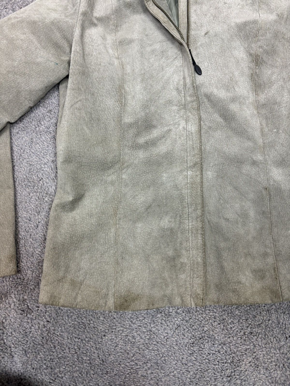 Vintage Green 100% suede jacket Size US M / EU 48-50 / 2 - 7 Thumbnail