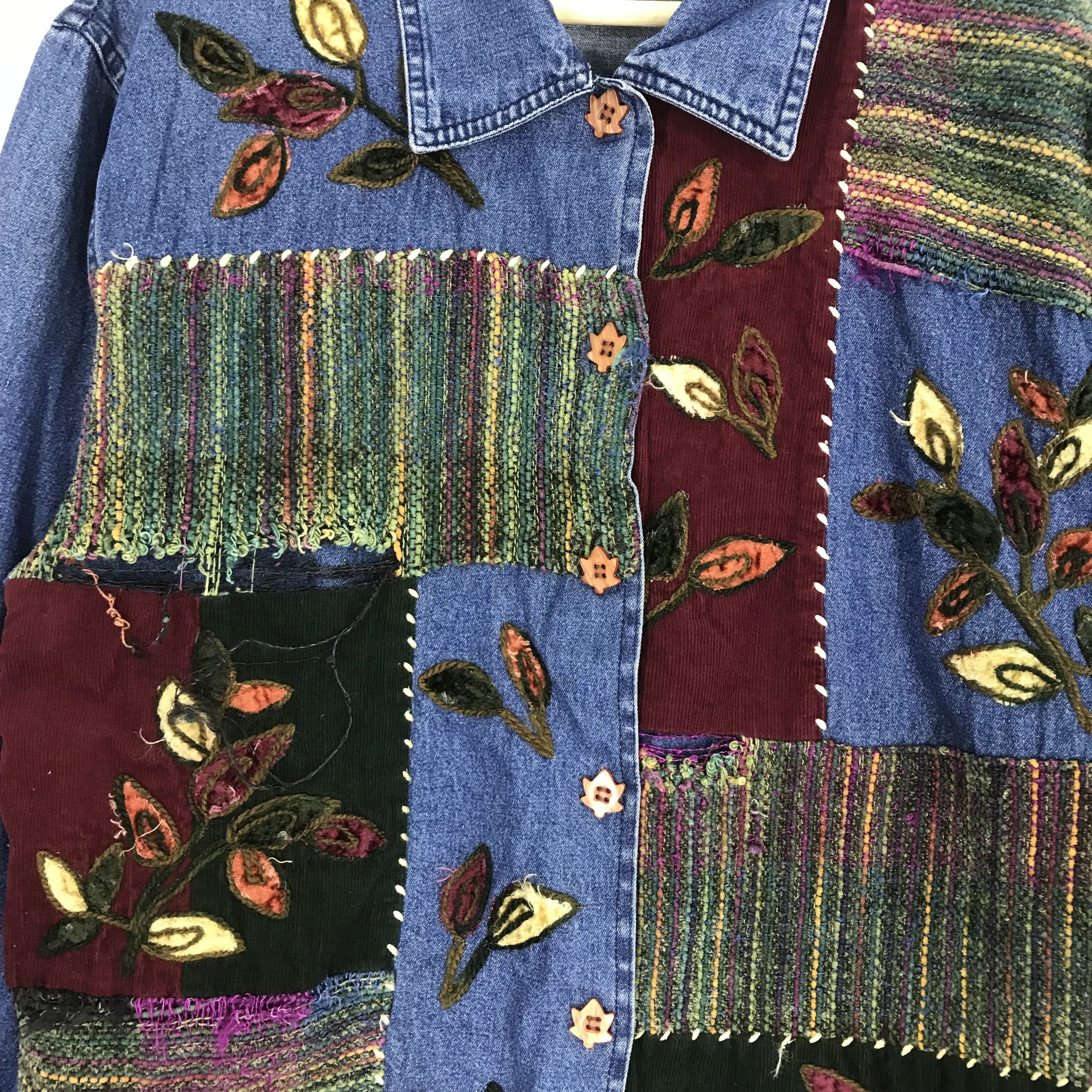 Vintage Vintage 90s Denim Jeans Jacket - 135 Size US S / EU 44-46 / 1 - 3 Thumbnail