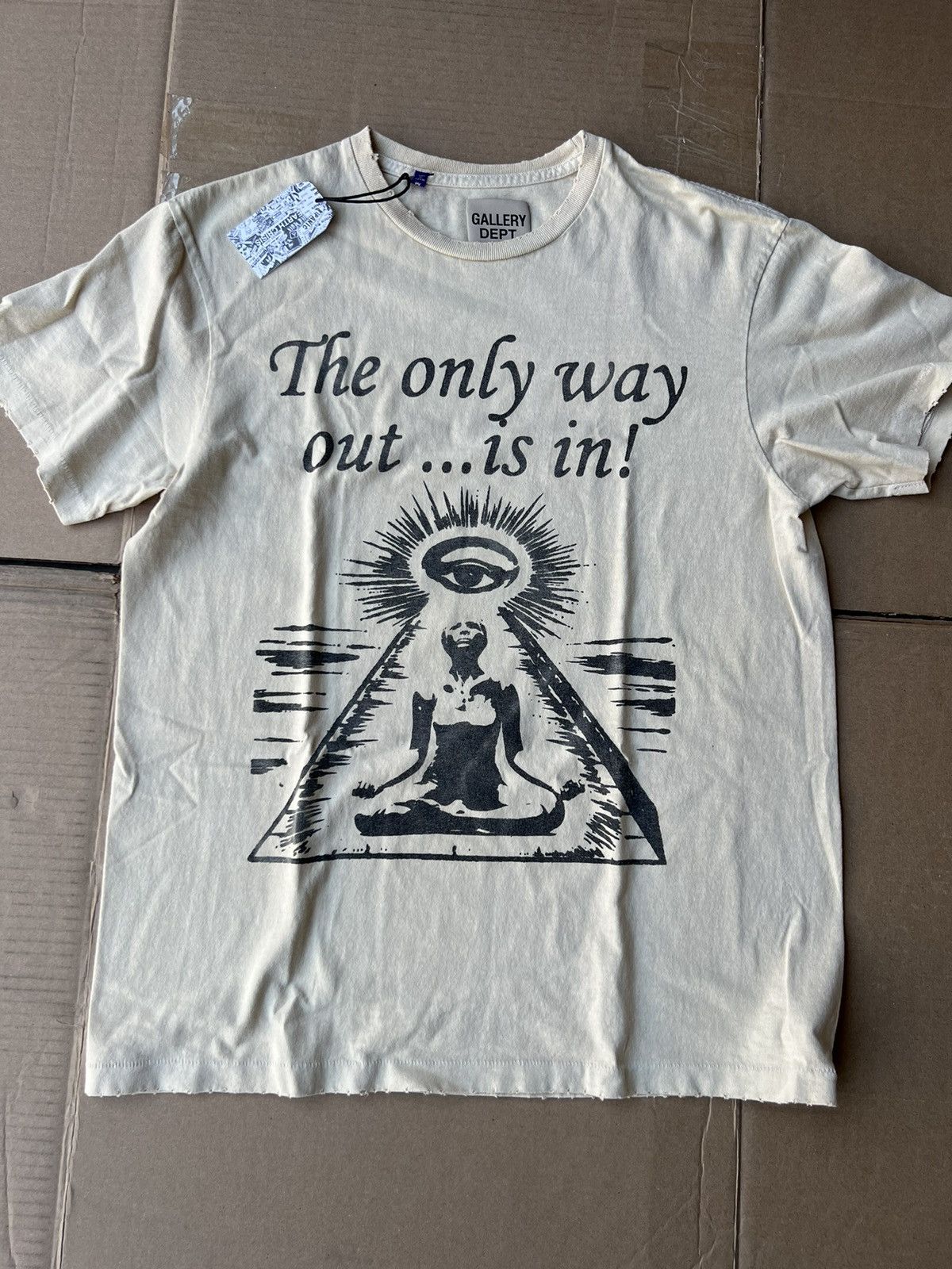 Gallery Dept. Only Way Out is In Tee Archival White