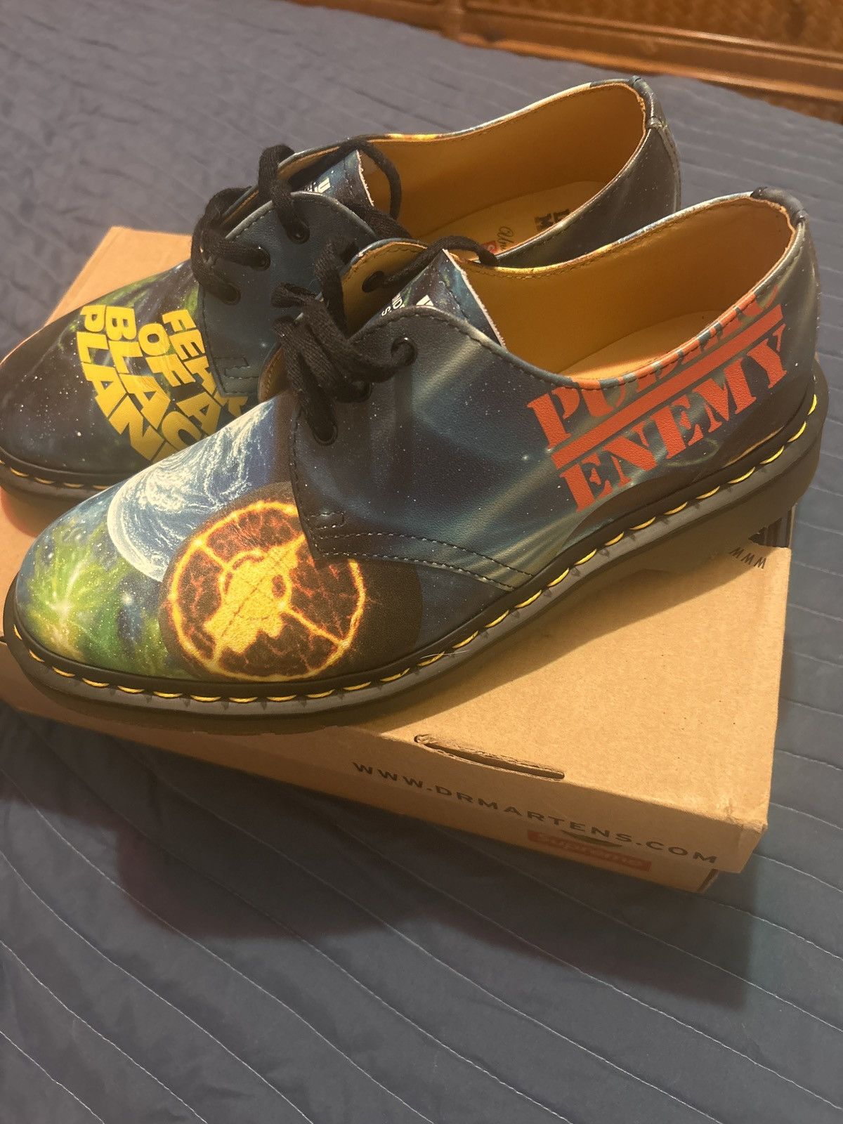 Dr. Martens × Public Enemy × Supreme Supreme x undercover x public enemy Doc Martens Shoes Size US 8 / EU 41 - 3 Thumbnail