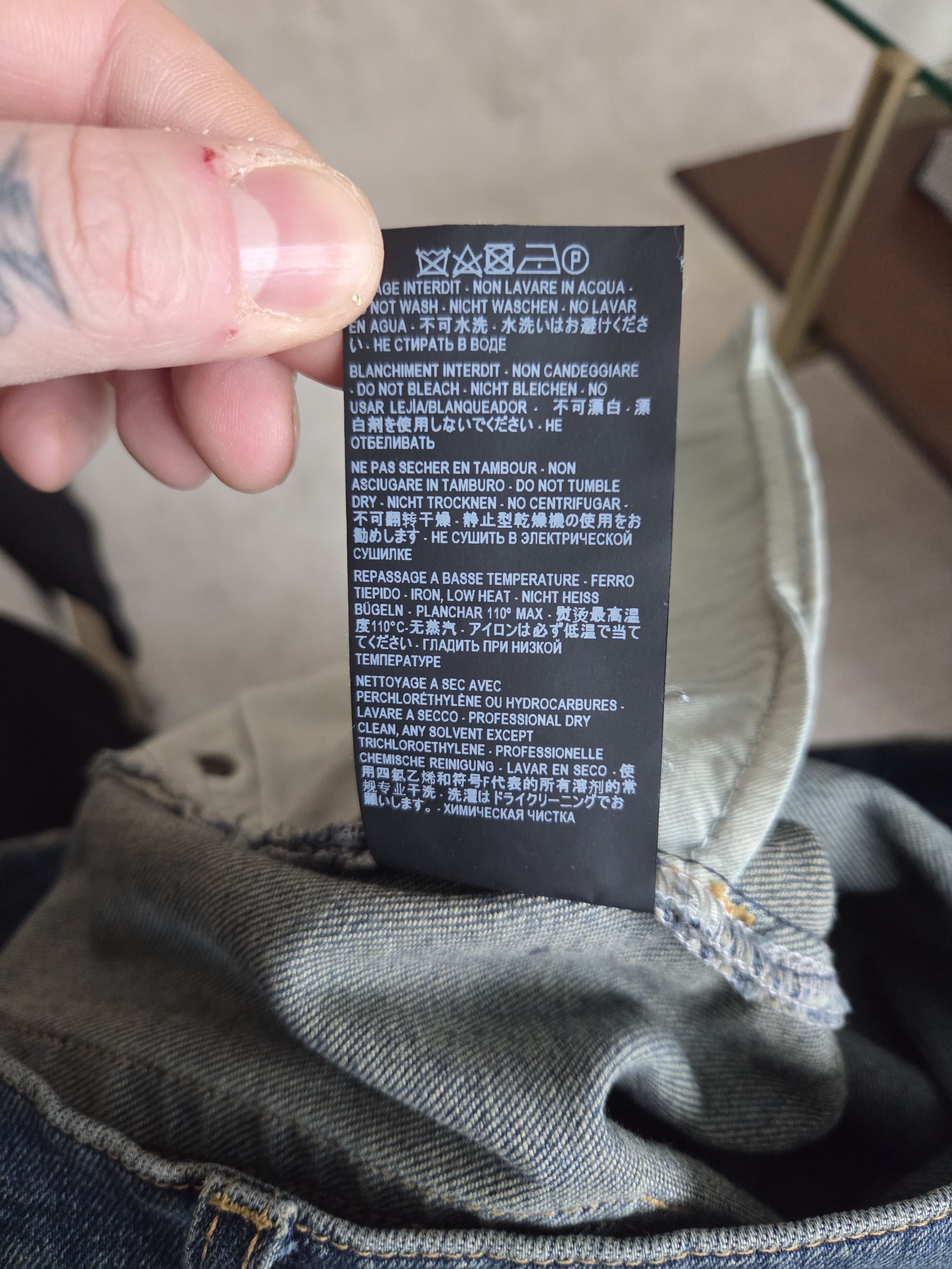 Yves Saint Laurent YSL CLASSIC DENIM Size US 32 / EU 48 - 1 Thumbnail