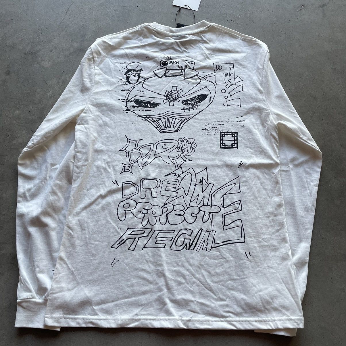 image of Dpr X Iise Longsleeve in White, Men's (Size Small)