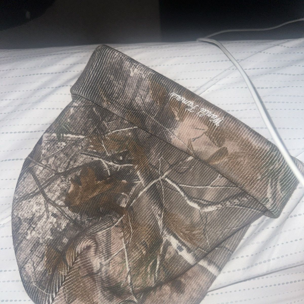 New Era × Supreme Supreme BOGO Camo Beanie Size ONE SIZE - 4 Thumbnail