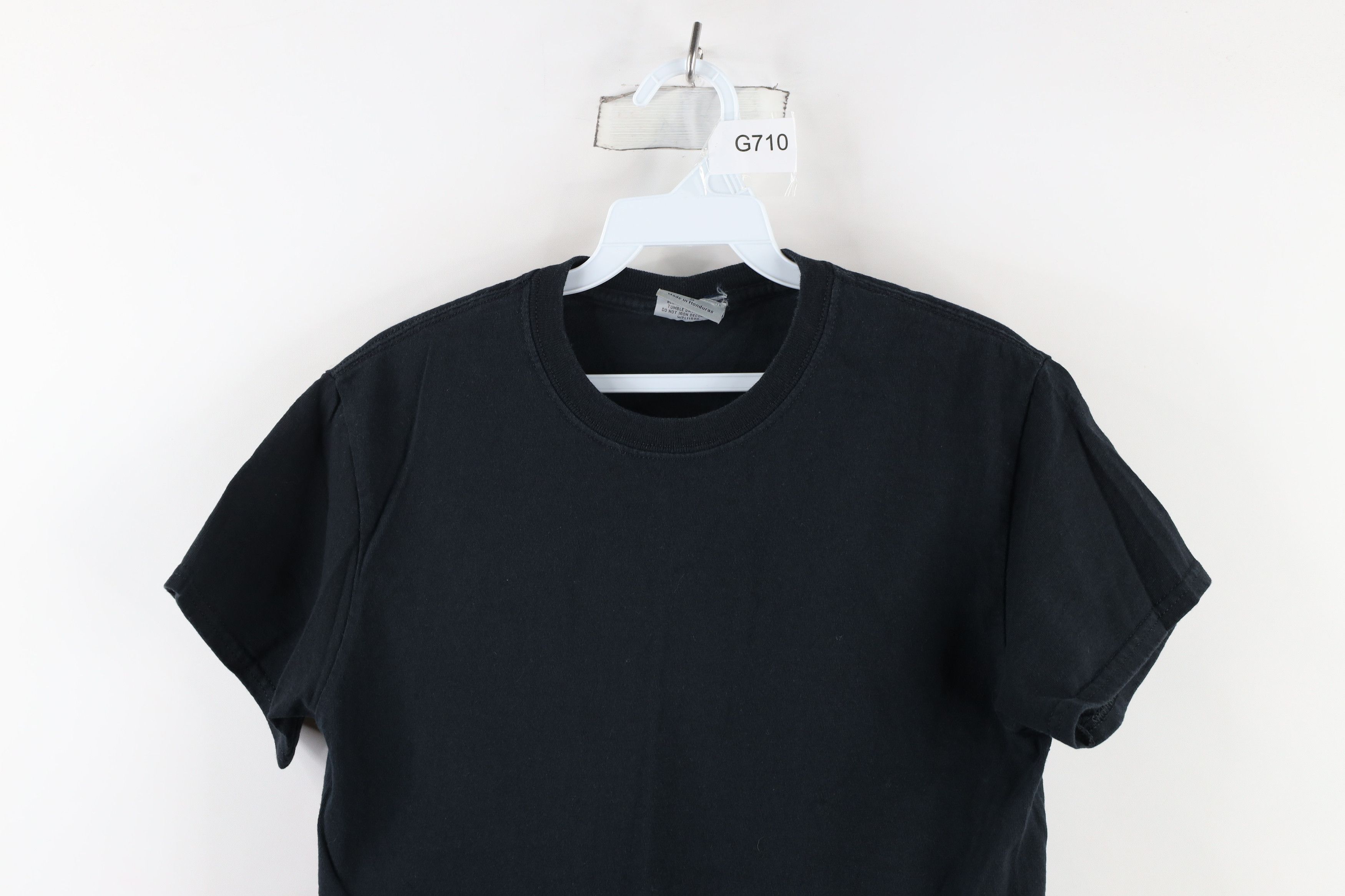 Vintage Vintage 90s Streetwear Short Sleeve T-Shirt Black Cotton Size US S / EU 44-46 / 1 - 2 Thumbnail