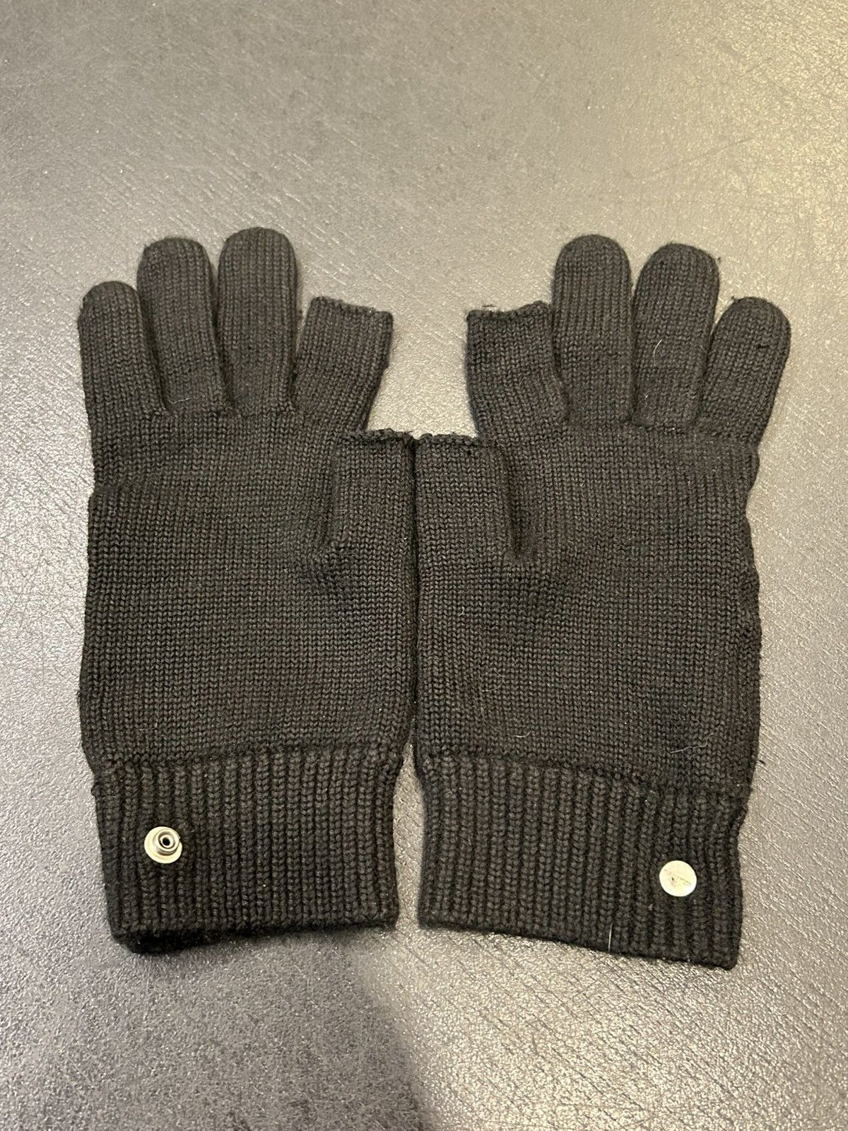 Rick Owens Rick Owens Cashmere Gloves Size ONE SIZE - 2 Thumbnail