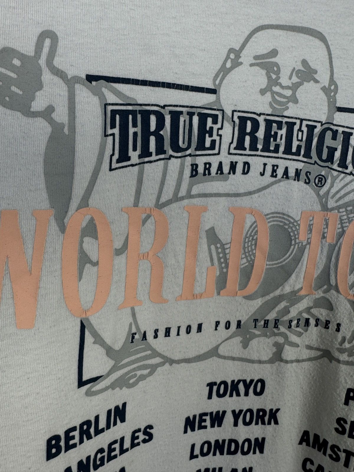 True Religion Men’s True Religion World Tour T-Shirt Size Small Size US S / EU 44-46 / 1 - 5 Thumbnail