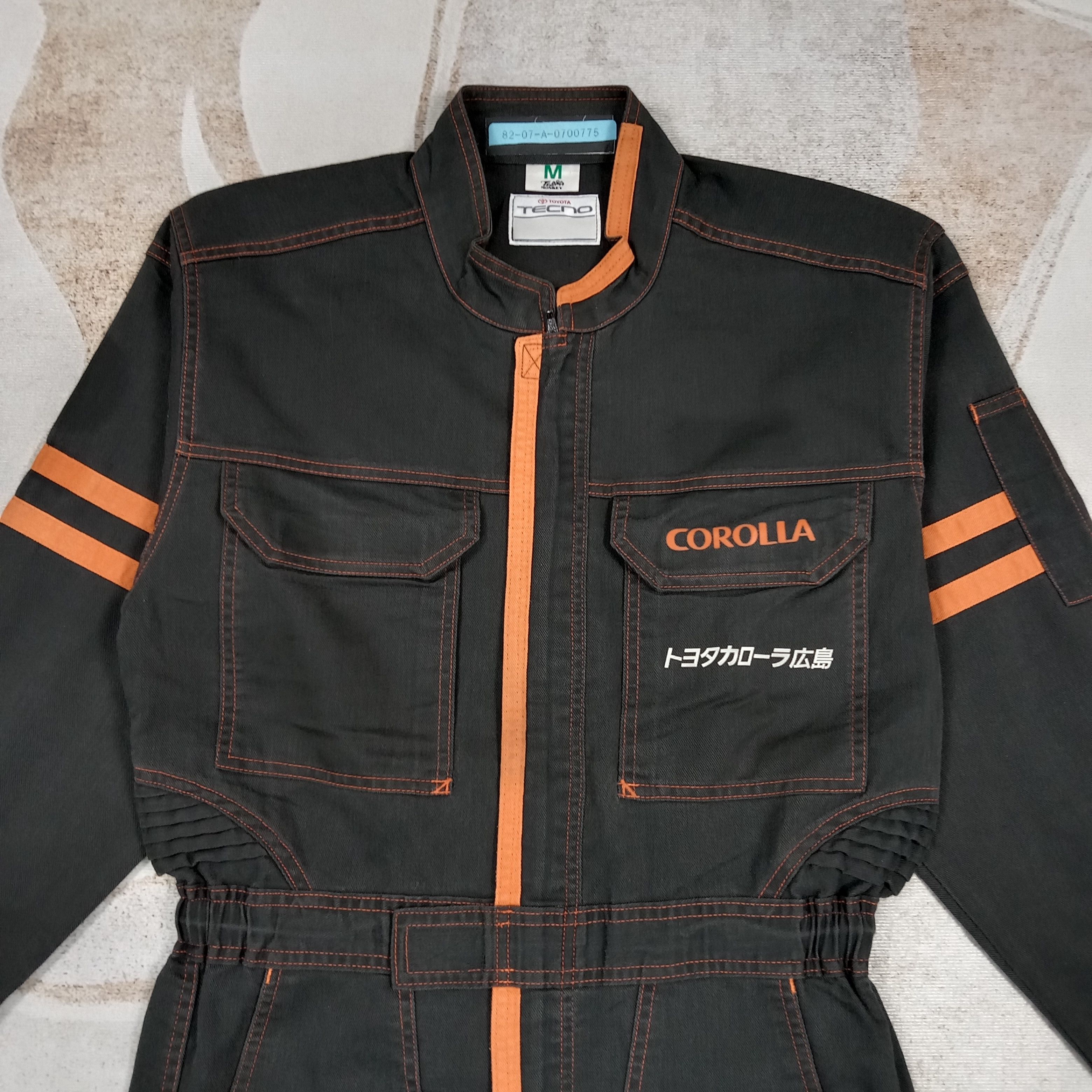 Japanese Brand Toyota Corolla Racing Motorsport Coverall Jacket C287N8 Size US M / EU 48-50 / 2 - 5 Thumbnail