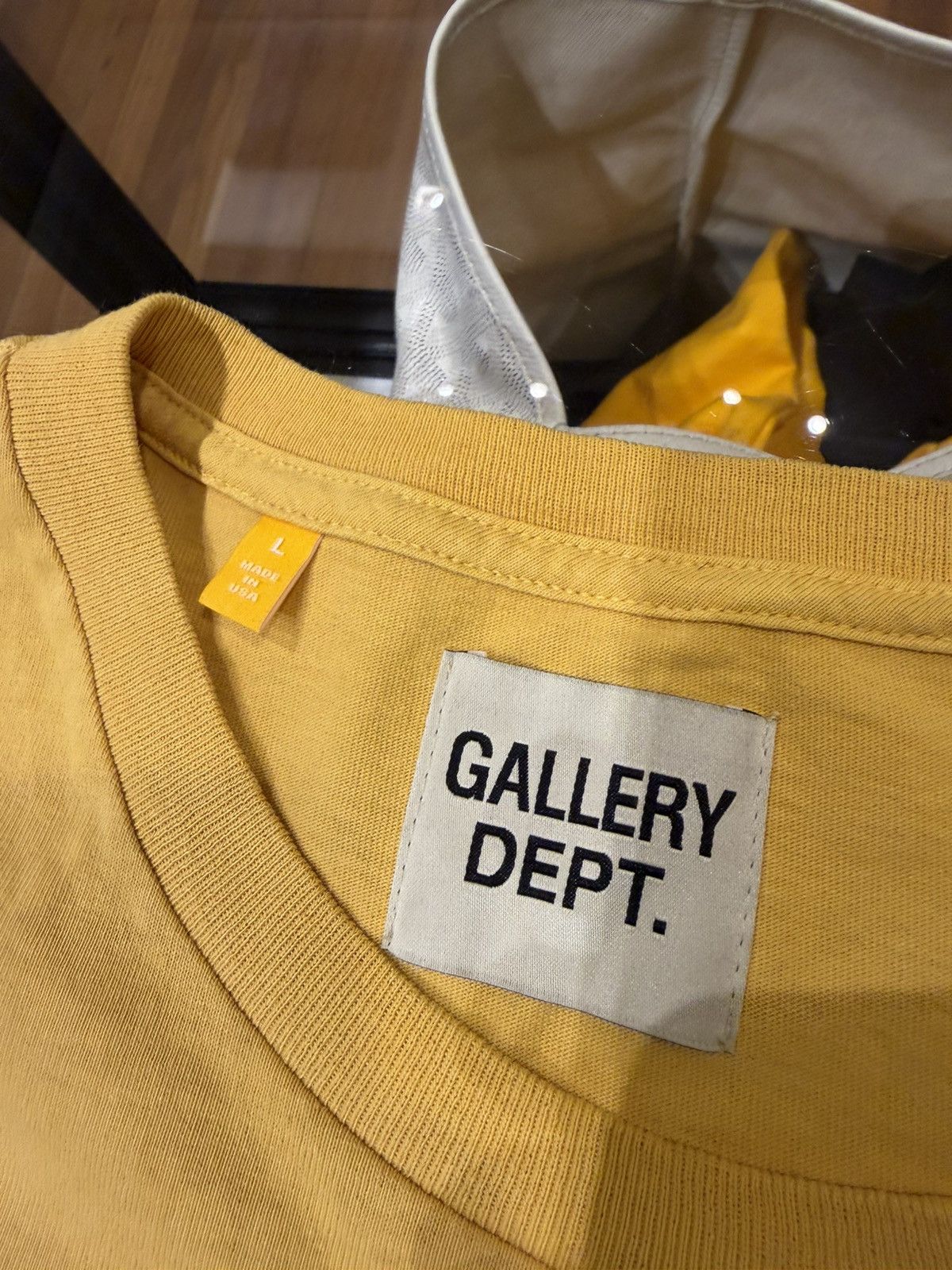 Gallery Dept. Gallery Dept Souvenir Tee - Yellow Size US L / EU 52-54 / 3 - 3 Thumbnail