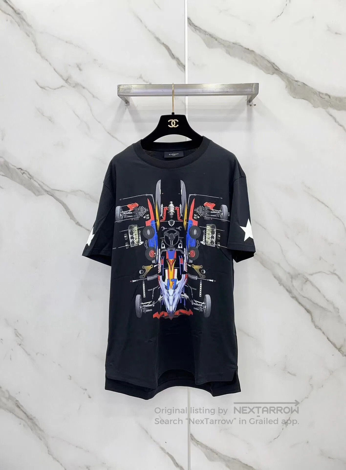 Givenchy Givenchy Men's Printed Slim T-shirt. Size US L / EU 52-54 / 3 - 1 Thumbnail