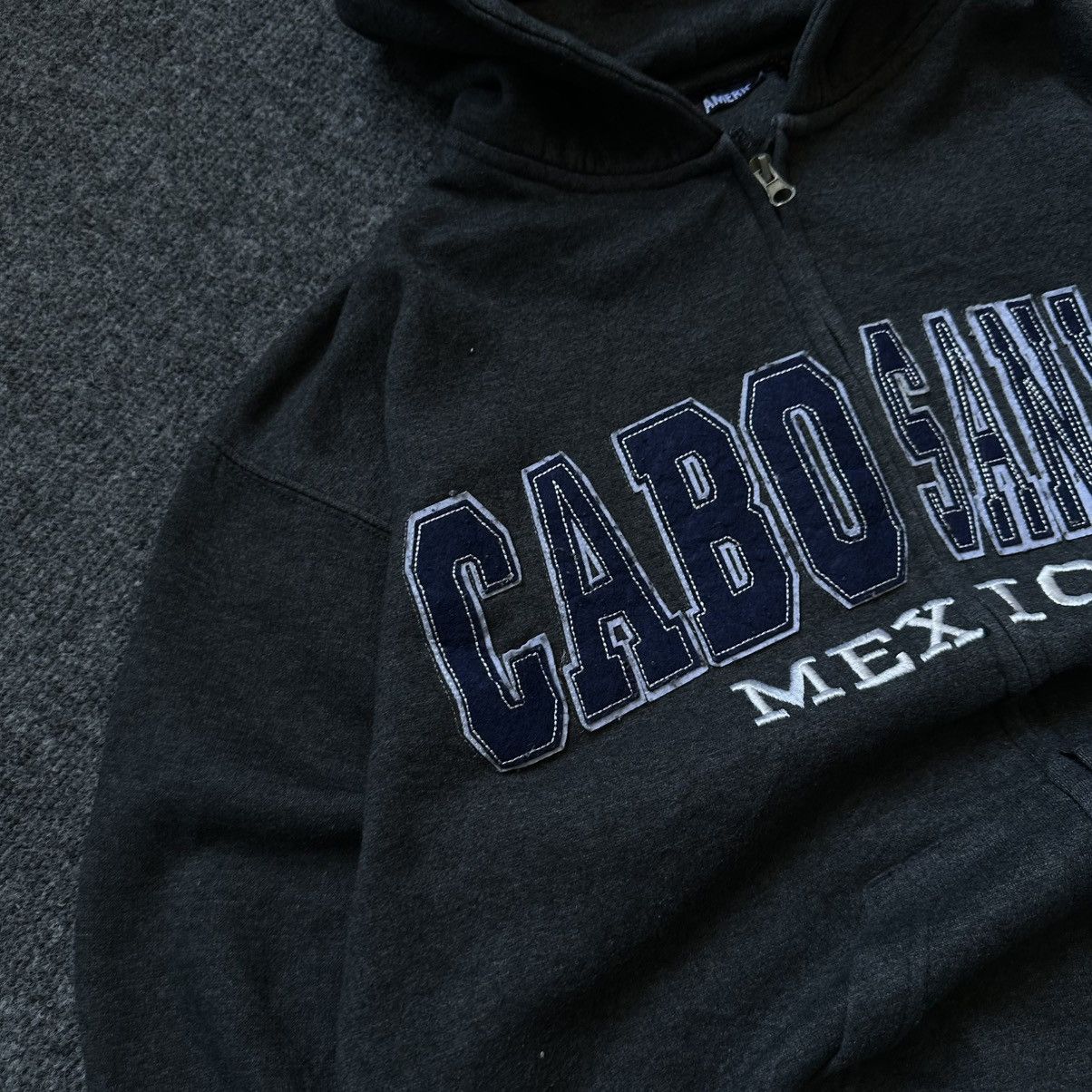 Y's VTG Japanese Style Man’s Zip Hoodie Cabo San Lucas Mexico Size US M / EU 48-50 / 2 - 10 Thumbnail