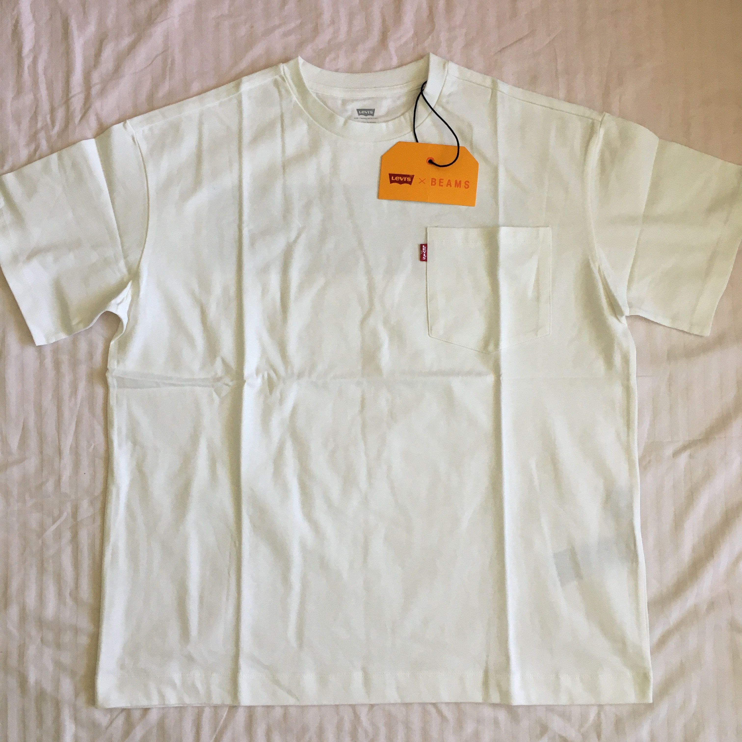 Beams Plus × Levi's 🇯🇵Levi's® X Beams Super Wide Logo T-shirt Size US M / EU 48-50 / 2 - 2 Thumbnail