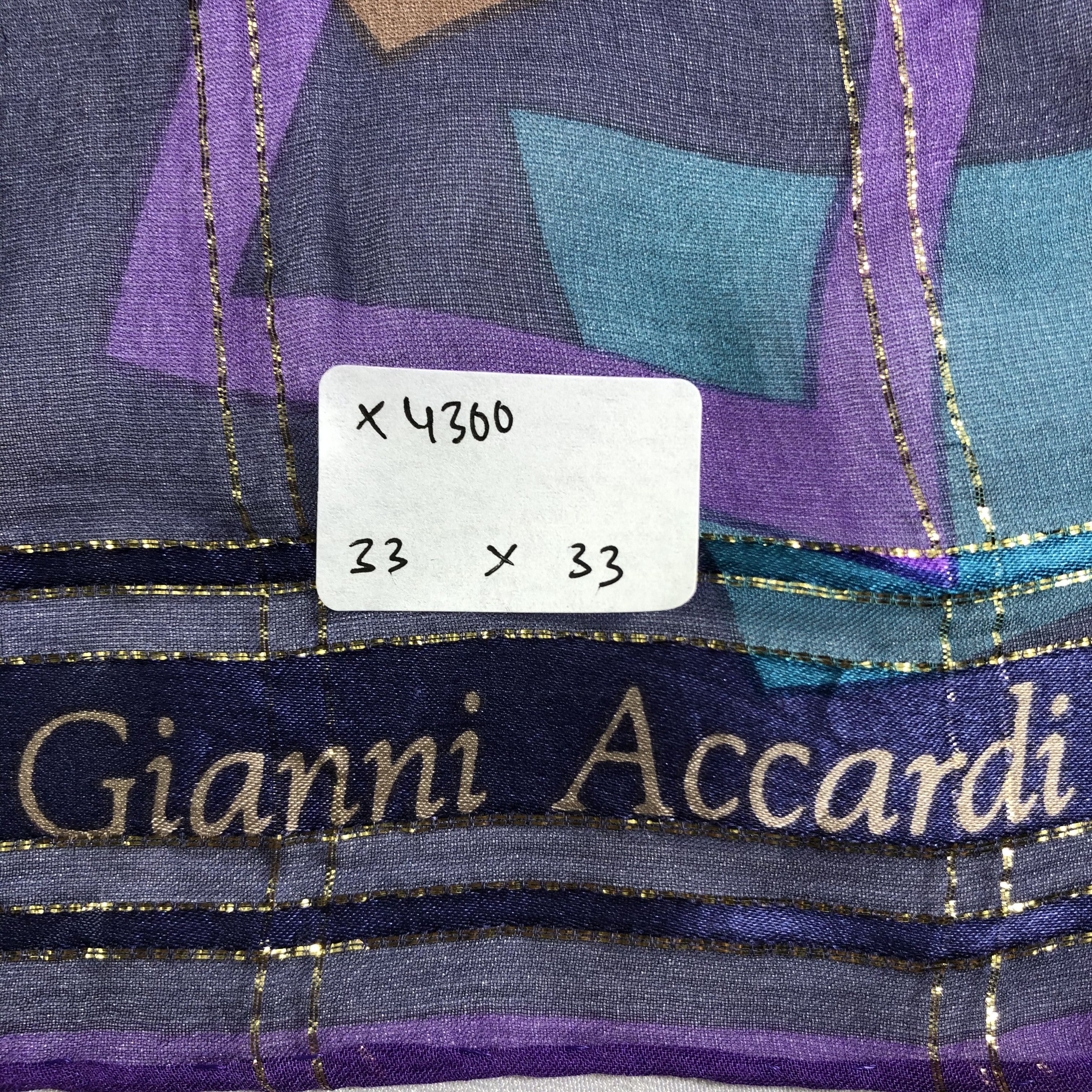 Vintage Vintage Gianni Accardi Silk Scarf Size ONE SIZE - 6 Thumbnail