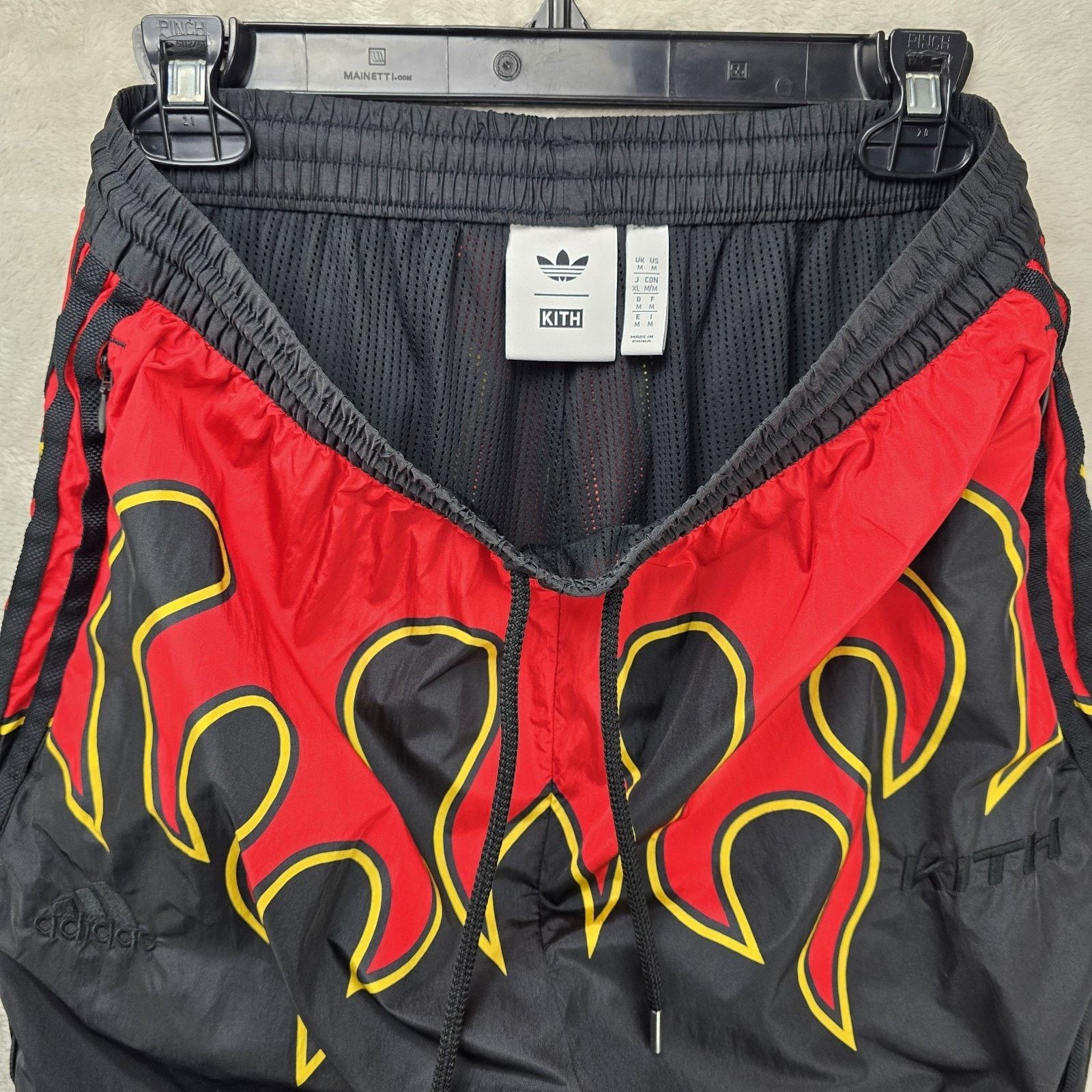 Adidas Kith x adidas Football Flame Pant Stadium Medium Windbreaker Size US 30 / EU 46 - 9 Thumbnail