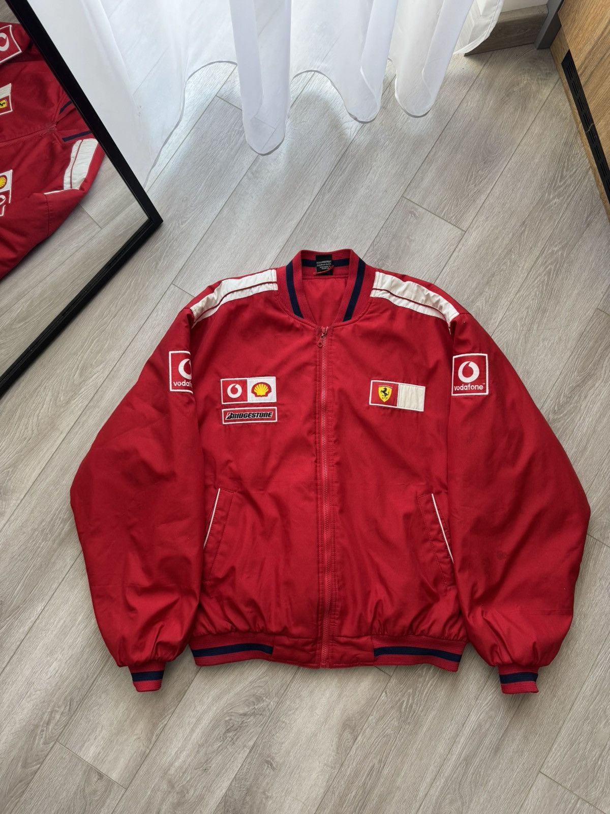 Ferrari × Vintage Vintage Ferrari Michael Schumacher 2002 Formula 1 Size US XXL / EU 58 / 5 - 1 Thumbnail