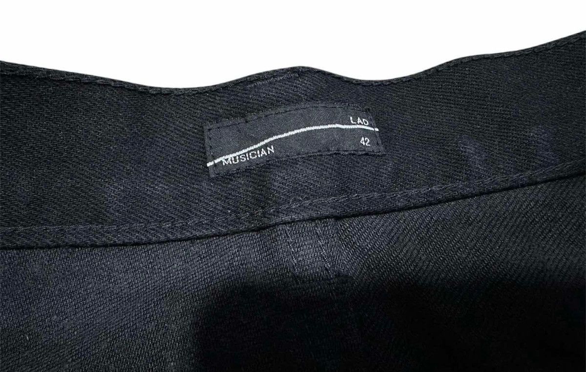 Japanese Brand × Lad Musician 🔥Y2K Archived Lad Musician Wrap Bondage Denim Black Size US 28 / EU 44 - 16 Thumbnail