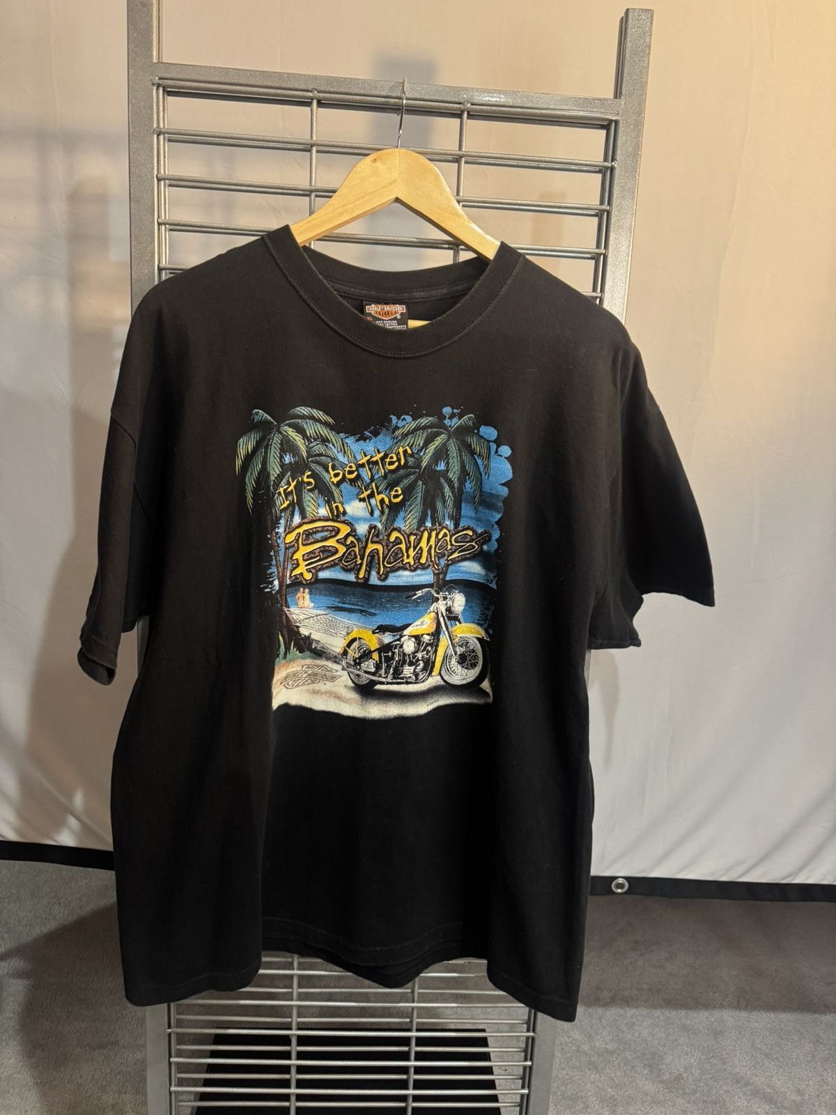 Harley Davidson 2000 Harley Davidson Bahama Tee shirt Size US XL / EU 56 / 4 - 1 Thumbnail