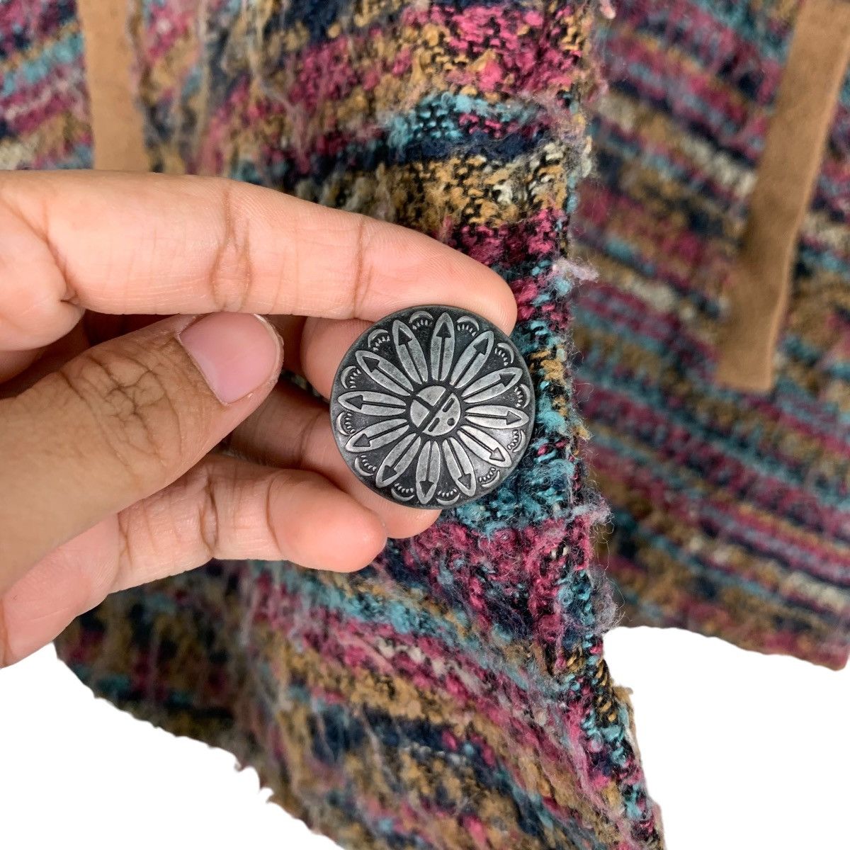 Japanese Brand TITICACA Sherpa Wool Hooded Jacket #0478-C22 Size US M / EU 48-50 / 2 - 14 Thumbnail