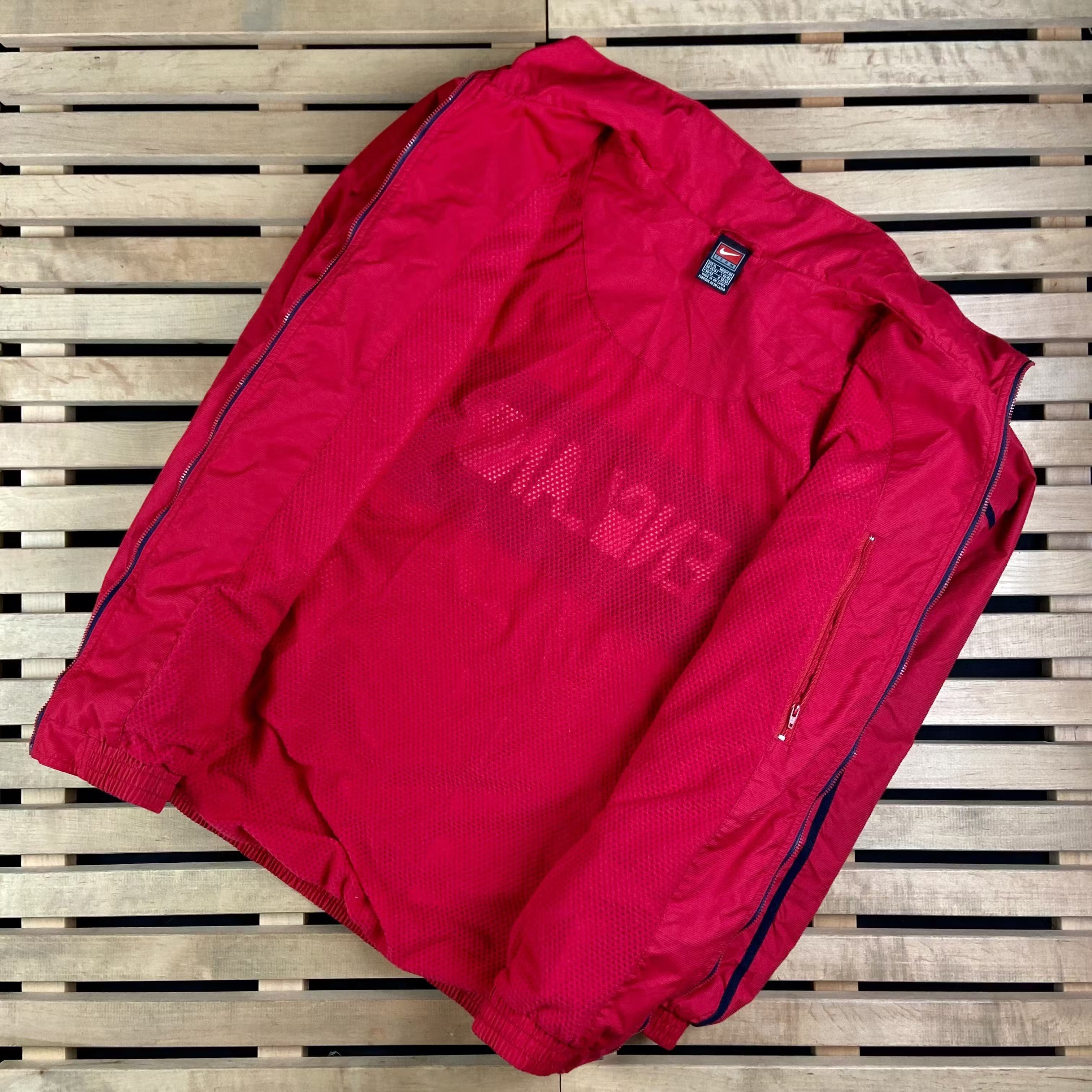 Nike × Vintage Mens Bomber Jacket Nike Team England Vintage Size XL Size US XL / EU 56 / 4 - 5 Thumbnail