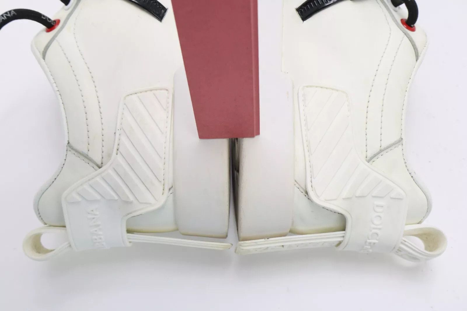 Dolce & Gabbana DOLCE & GABBANA Sneakers Men's EU 42 White Leather Low Top Size US 9 / EU 42 - 12 Thumbnail
