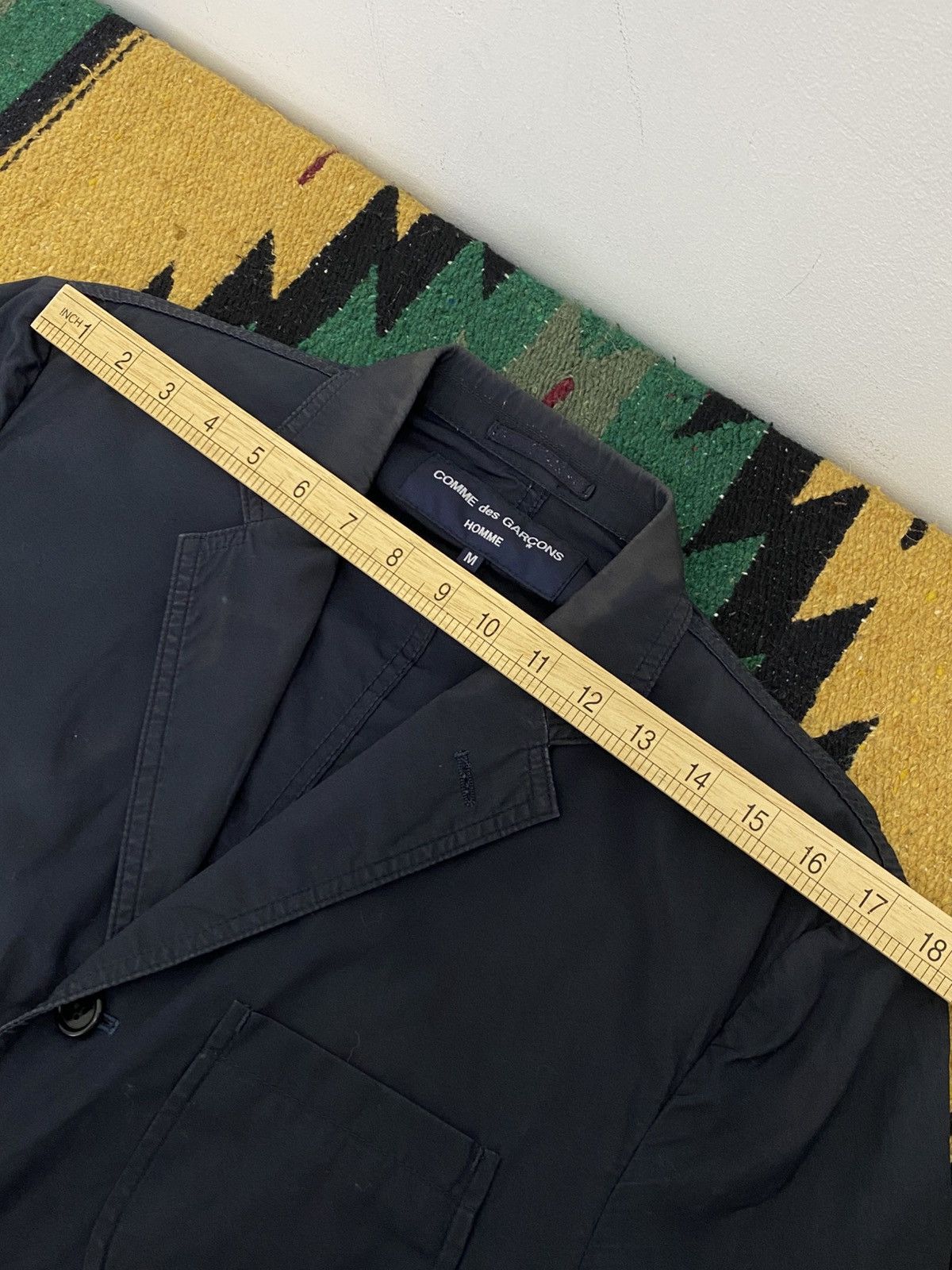 Comme des Garcons Homme Comme Des Garcons Homme 2018 Chore Cotton Button Jacket Size US M / EU 48-50 / 2 - 7 Thumbnail