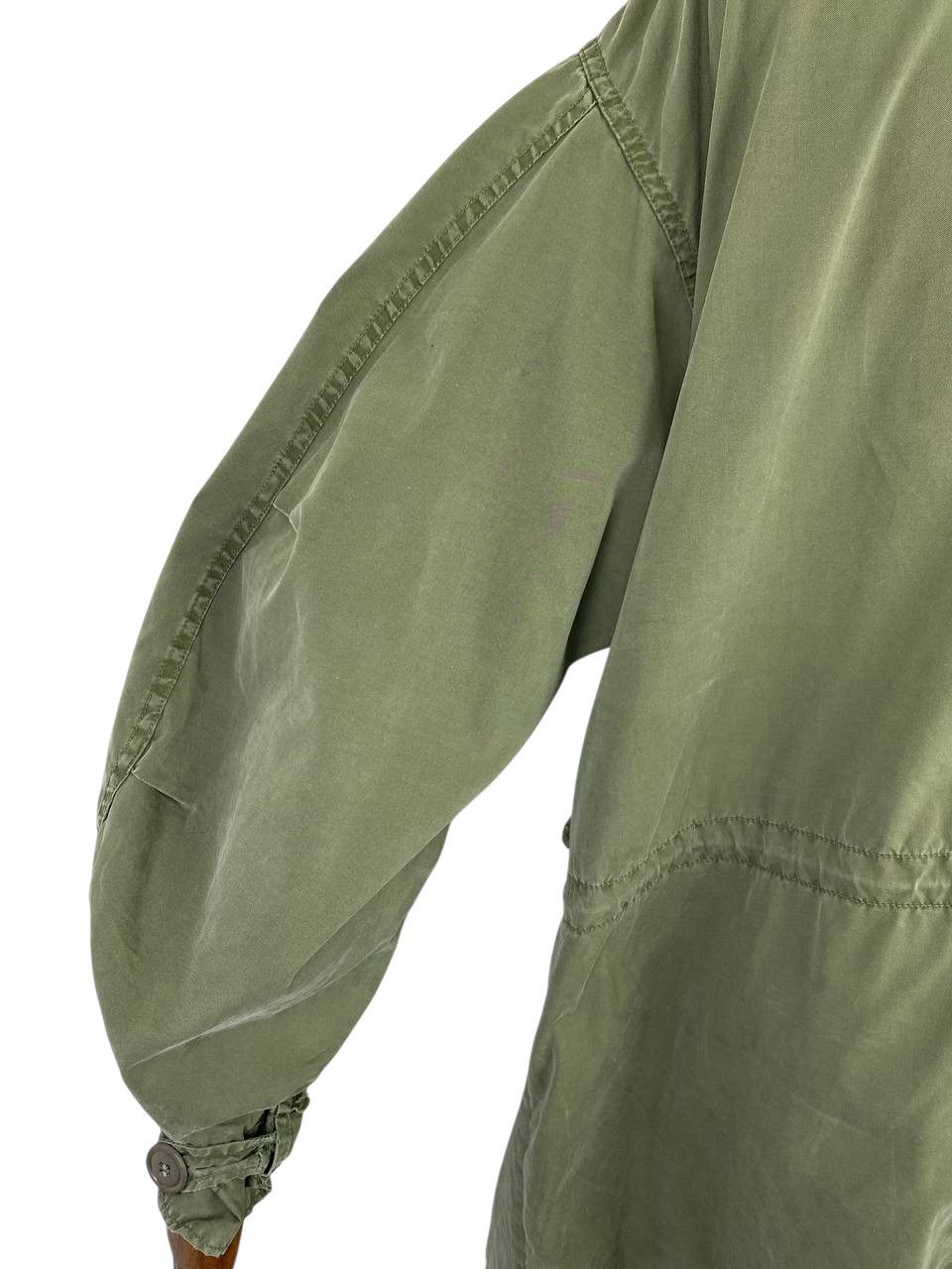Vintage 1972 Vietnam War Army M-65 Fishtail Parka
