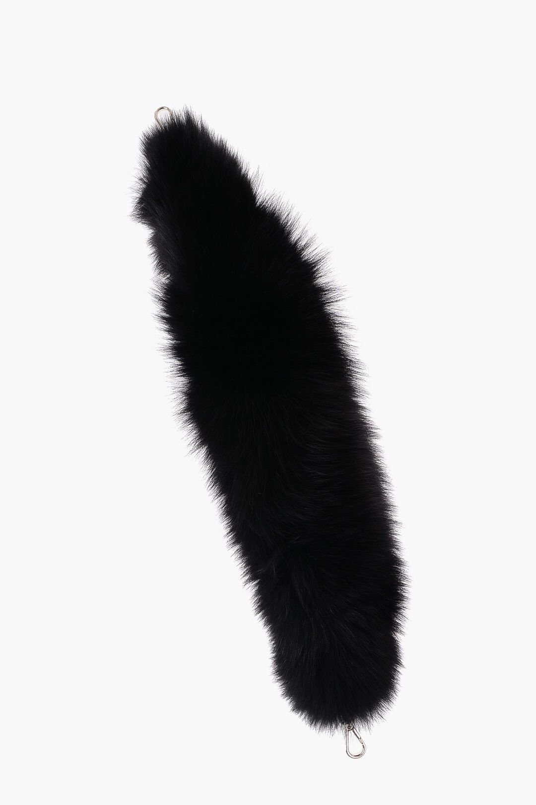Philipp Plein og1mm0824 Size: OS / Real Fur Bag Handle in Black Size ONE SIZE - 1 Thumbnail