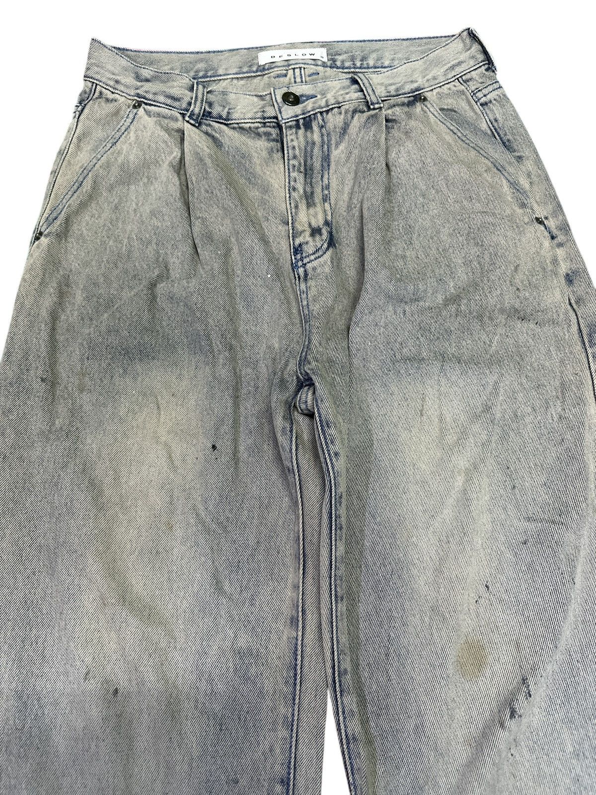 If Six Was Nine Baggy Loose Beslow distress Denim . Size US 30 / EU 46 - 4 Thumbnail