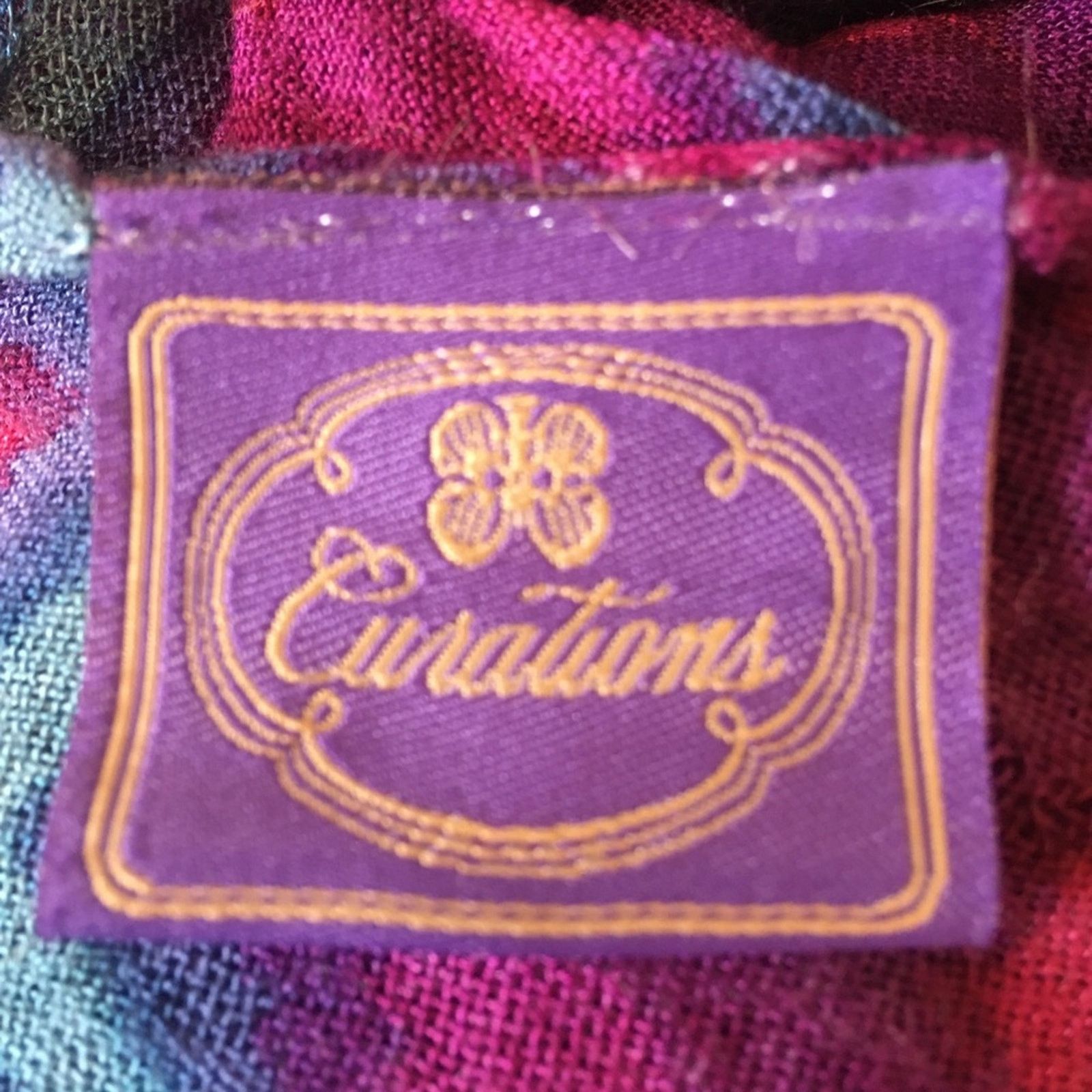 Other Curations by Stefanie Greenfield colorful scarf Size ONE SIZE - 7 Thumbnail